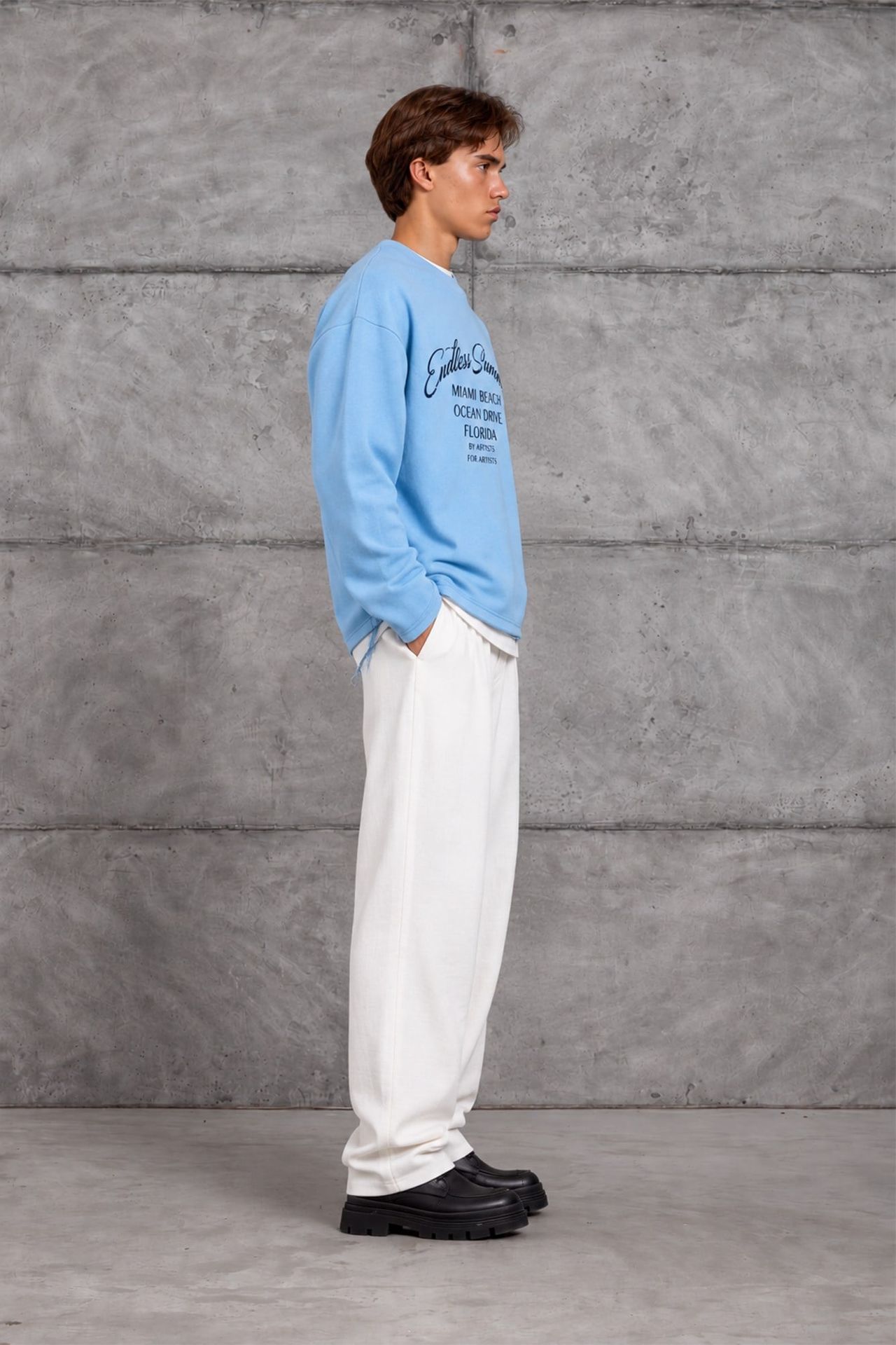 NOMARC Rahat Bisiklet Yaka Sweatshirt 3