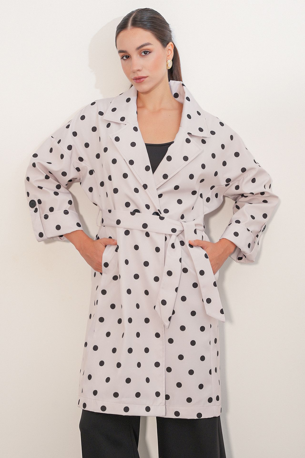 BDART Belted Double Breasted Trench Coat