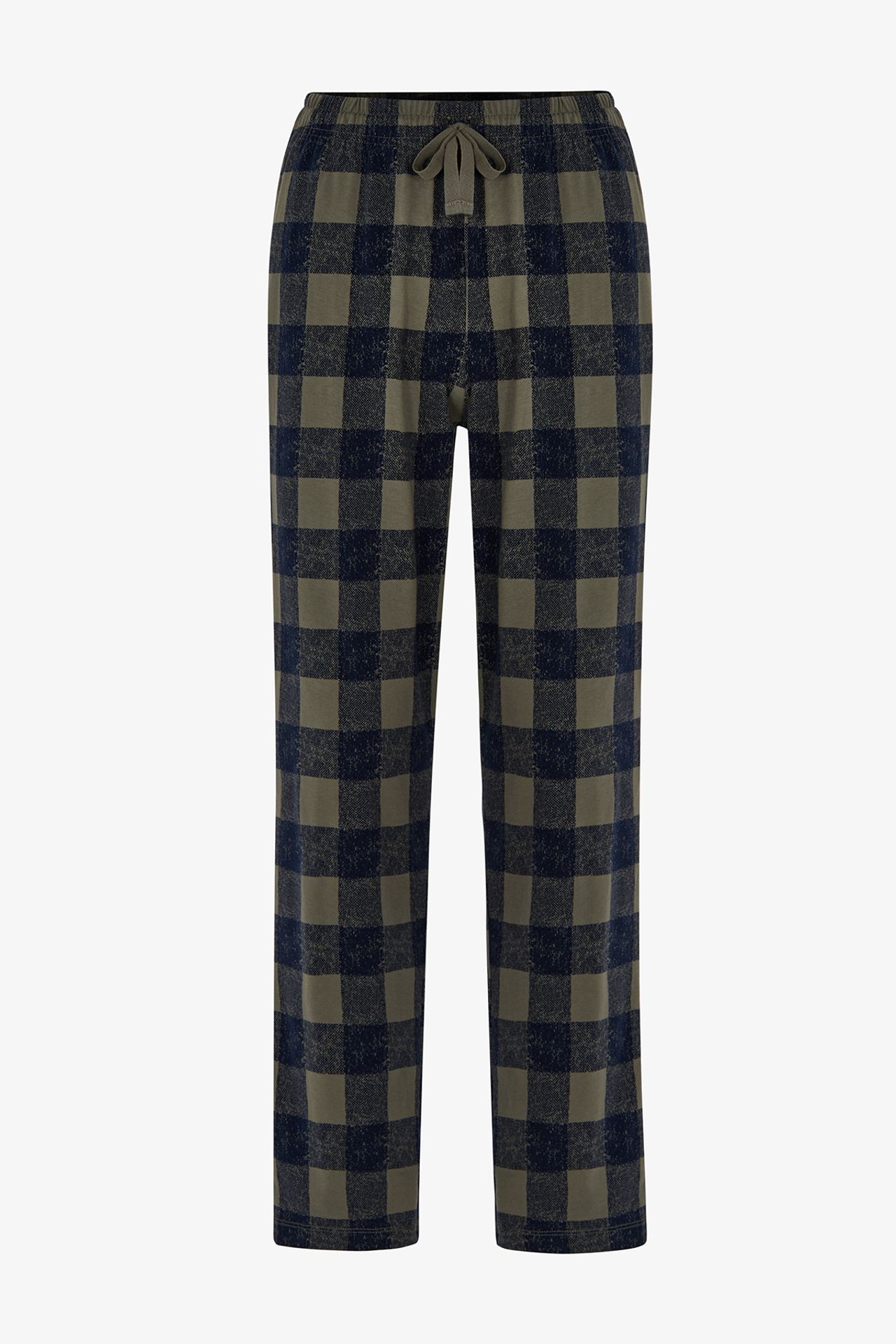 PENTI Men's Wild Attitude Plaid Long Sleeve Pajama Set 3