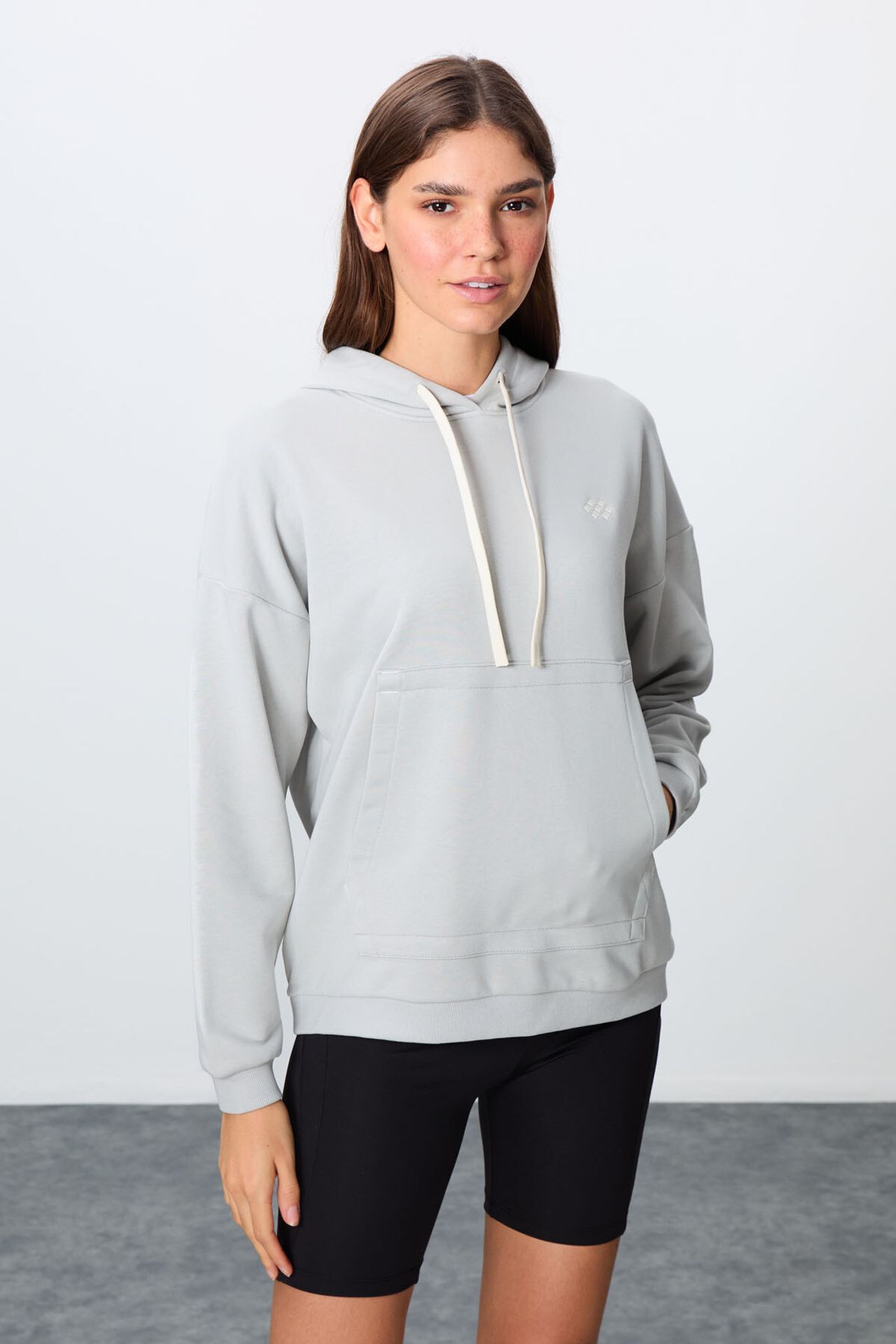TOMMY Oversized Hooded Sweatshirt With Pocket 3