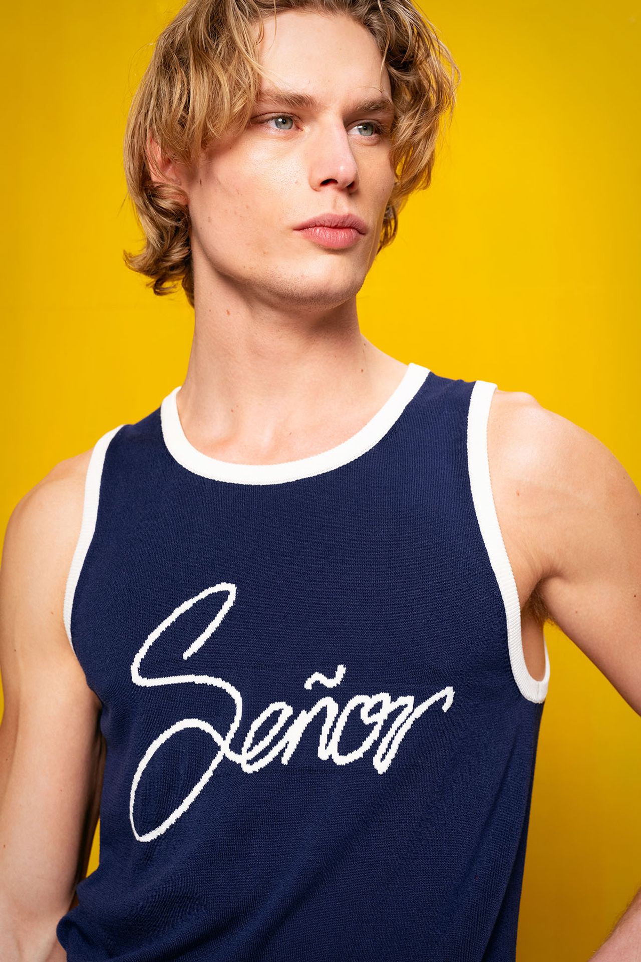 GIESTO Slim Fit Sleeveless Crew Neck Cotton T-Shirt 4