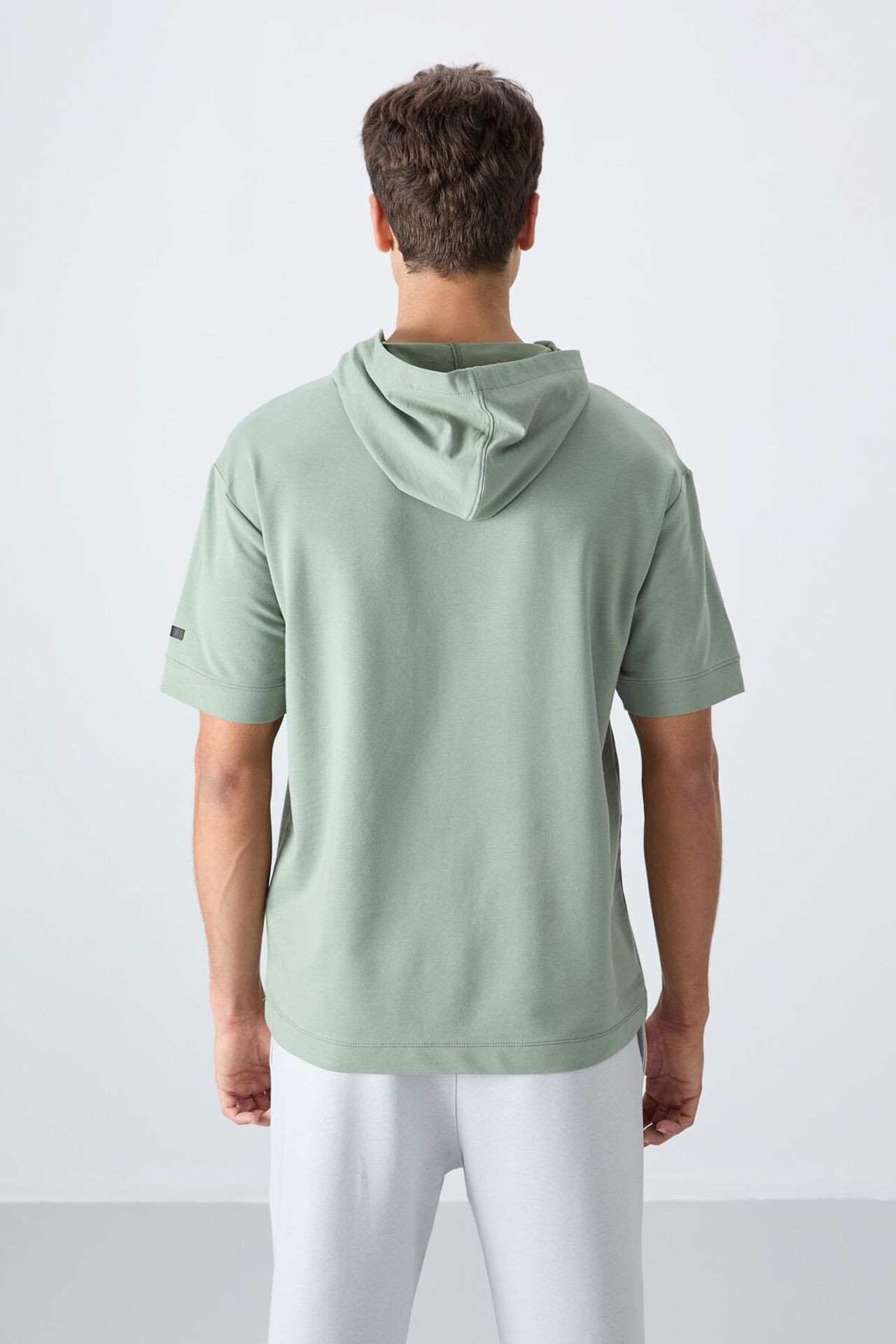 TOMMY Oversized Hooded Short-Sleeve T-Shirt 4
