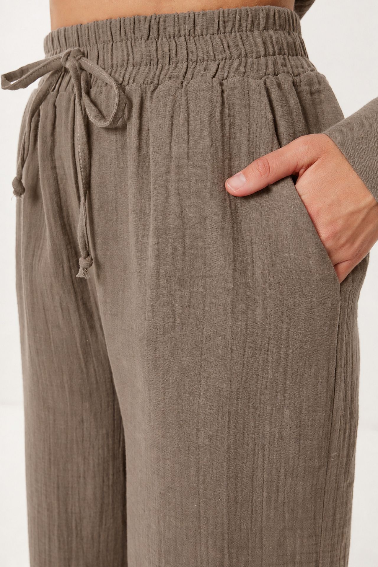 ISTANBUL High Waist Wide Leg Two-Piece Co-ord Set with Shirt Collar 4