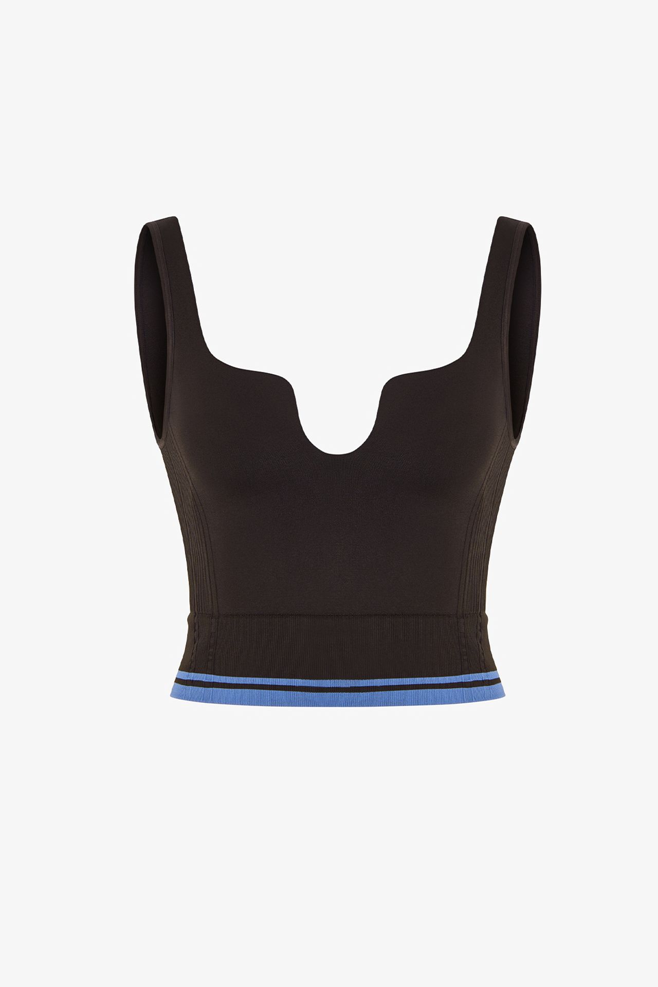 PENTI Seamless Heart Neckline Removable Padded Sports Bra 6