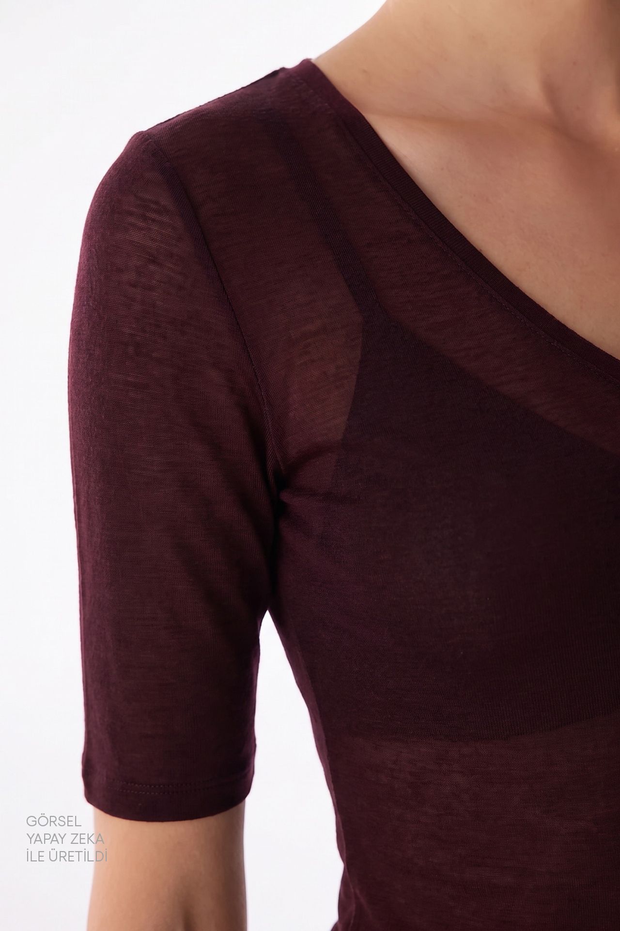 PENTI V Neck Blouse 4