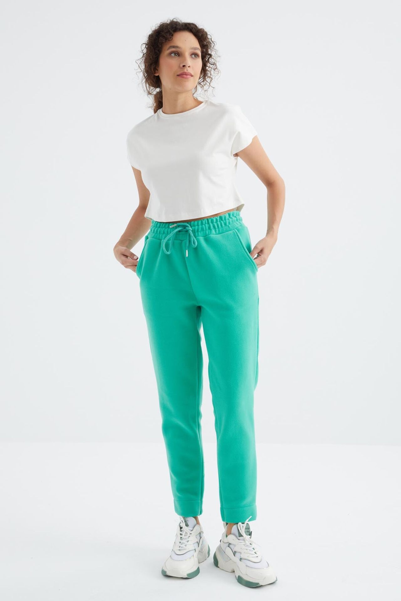TOMMY Women's High Waist Jogger Sweatpants 3