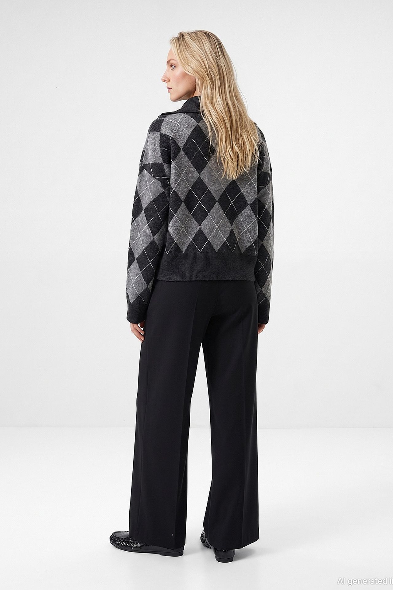 DILVIN Women's Tailored Straight-Leg Pants 3
