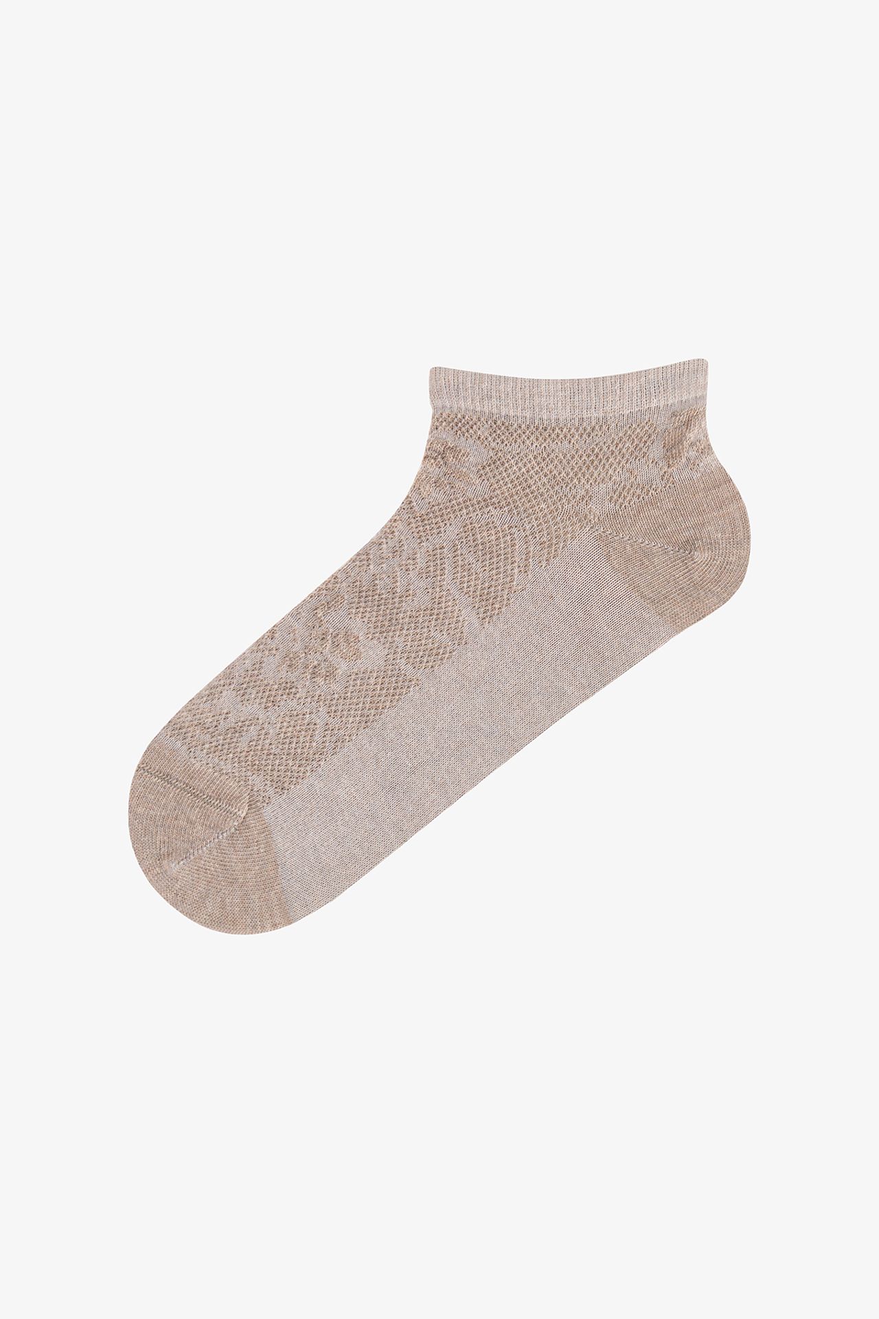 PENTI Floral Jacquard Pair Ankle Socks 6