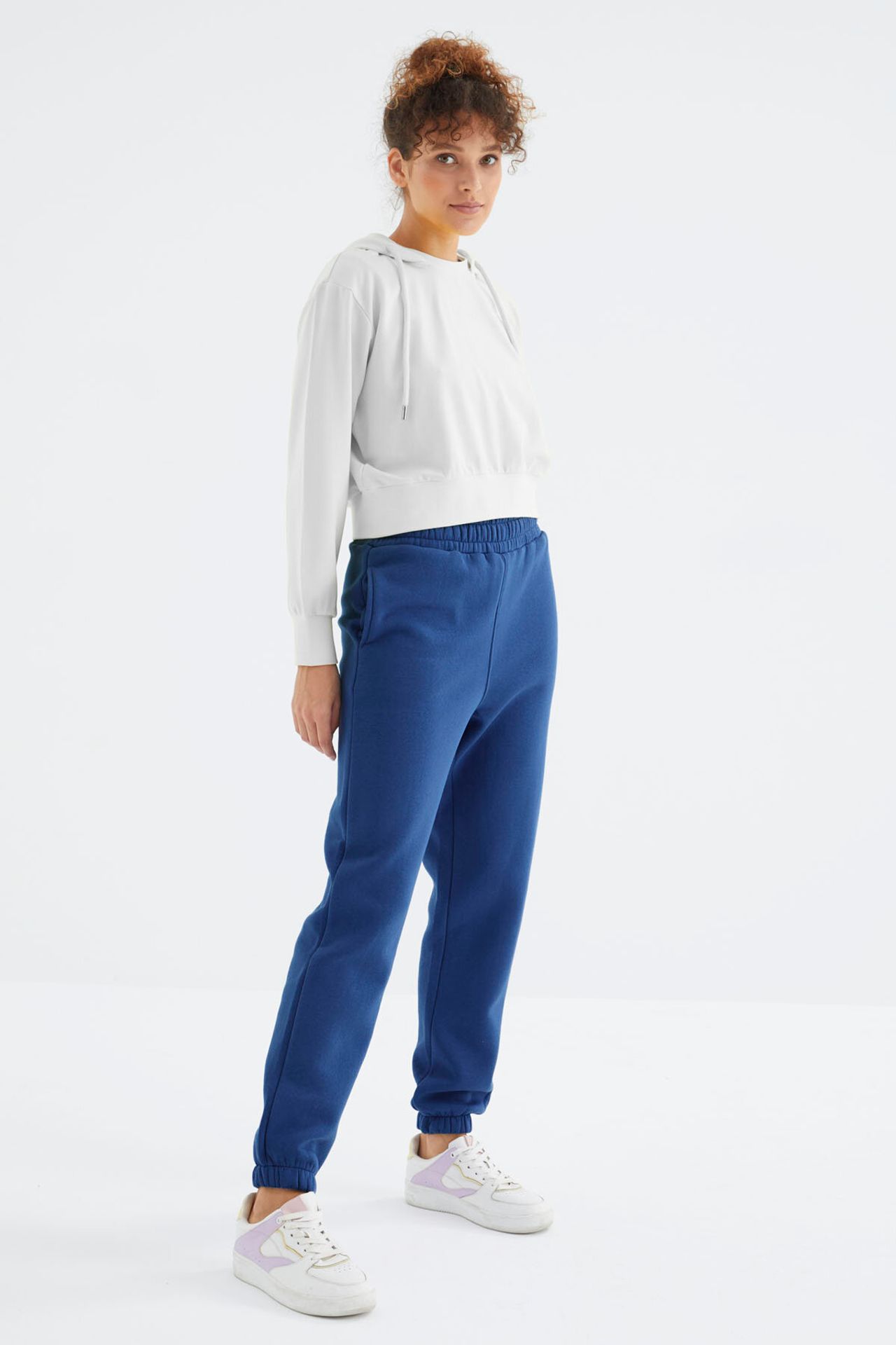 TOMMY Women's High-Waist Fleece Jogger Sweatpants 3