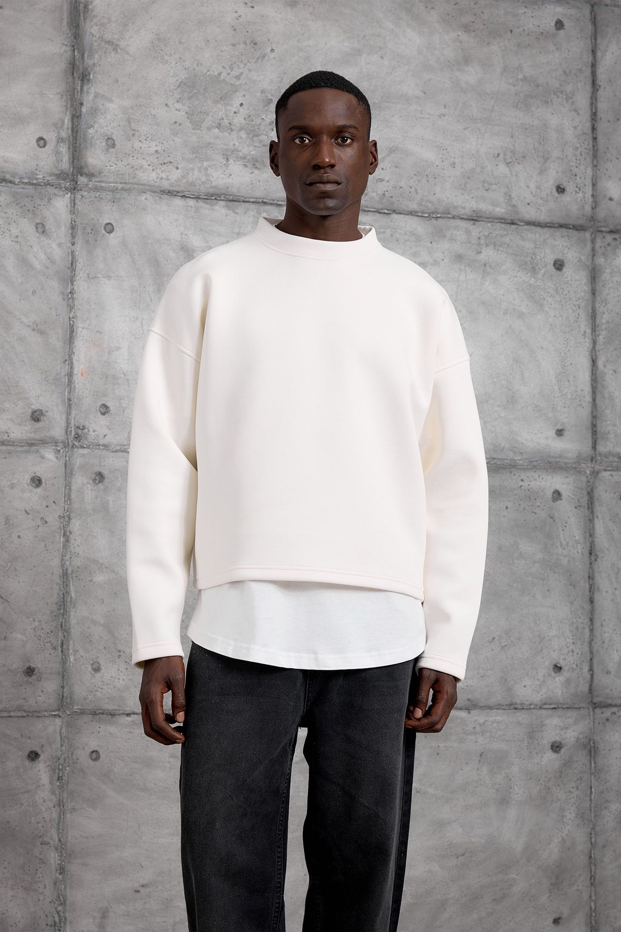 NOMARC Regular Kalıp Bisiklet Yaka Sweatshirt 3