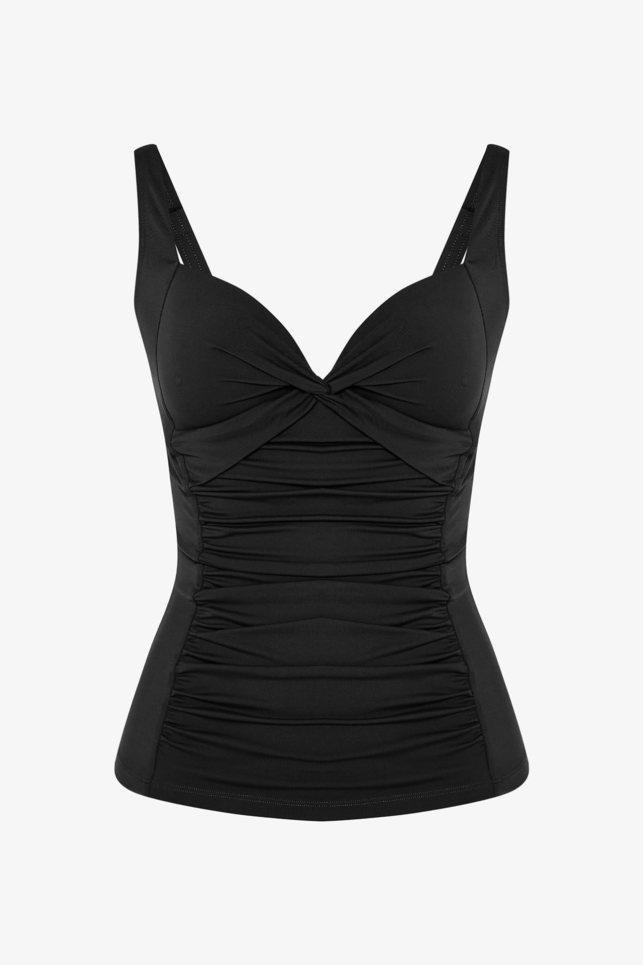 PENTI Women's SHIRRED Bikini Top 6