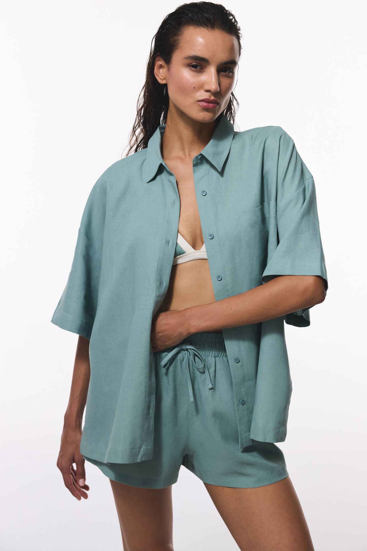 PENTI Regular Shirt Collar Women's Shirt PL7L2D2S25IY 4