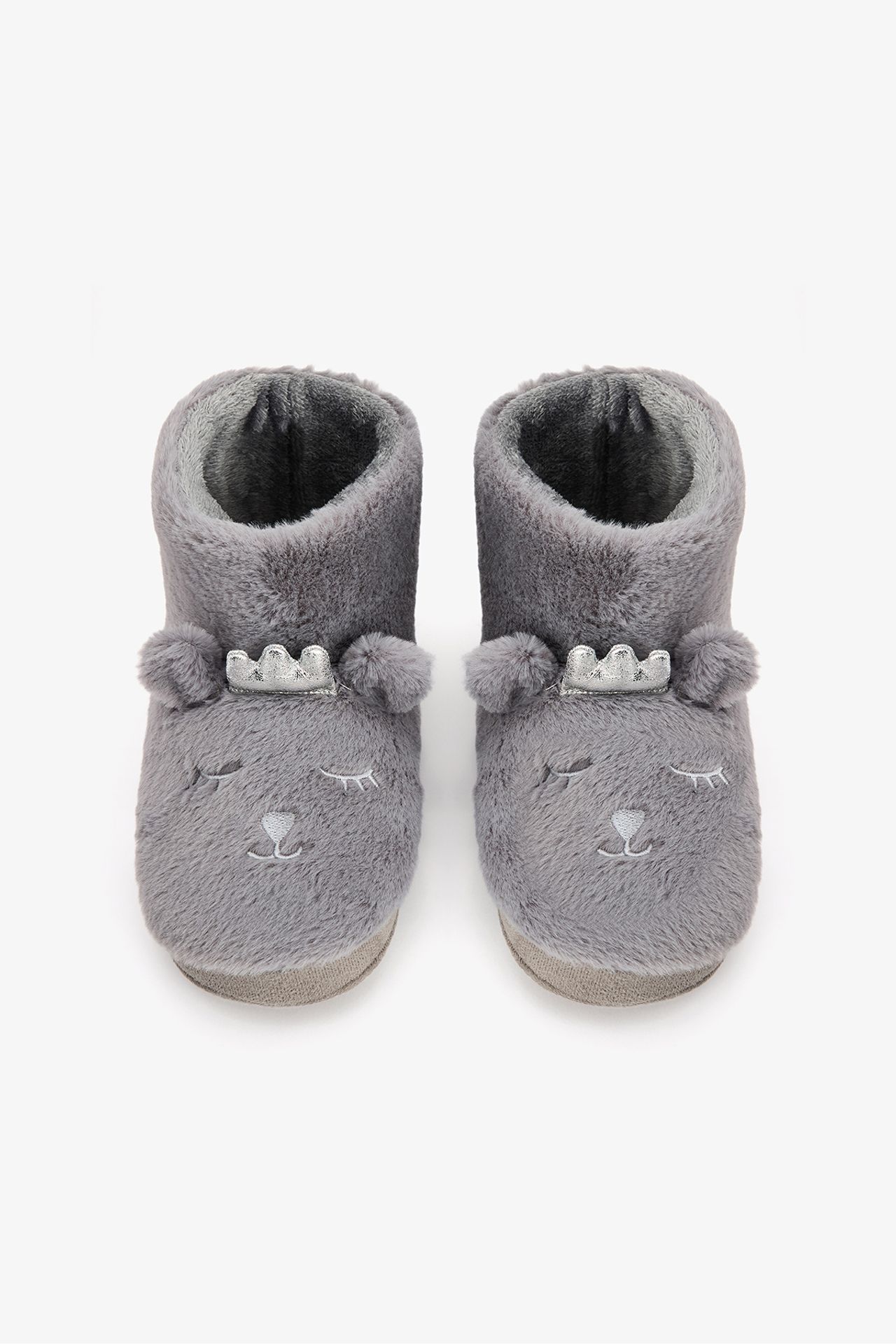PENTI Animal Embroidered Softy Home Booties 1