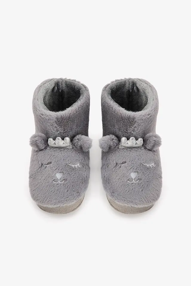 PENTI Animal Embroidered Softy Home Booties