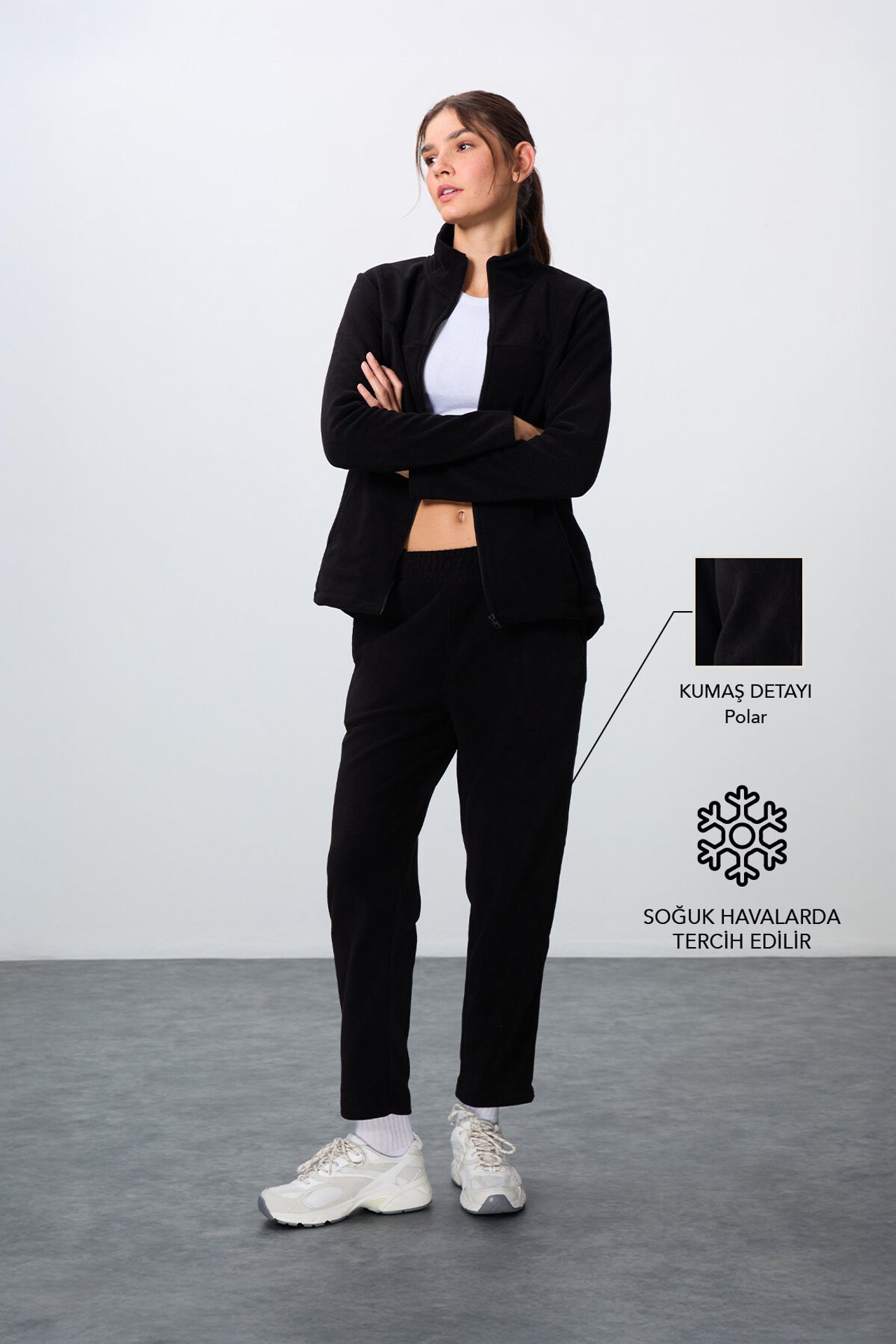 TOMMY Women's Long-Sleeve Zipper Tracksuit Set 1