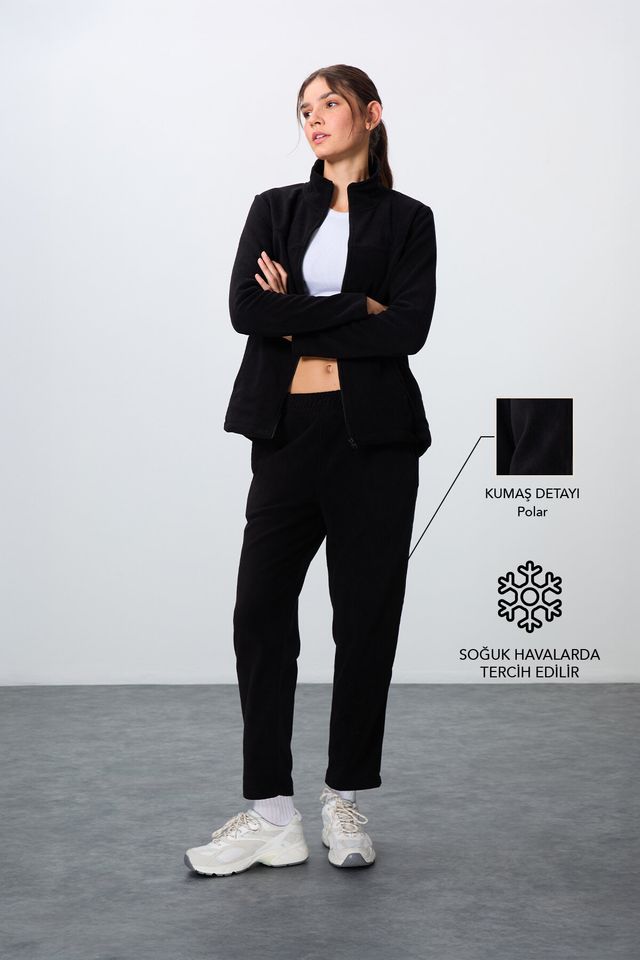 TOMMY Women's Long-Sleeve Zipper Tracksuit Set