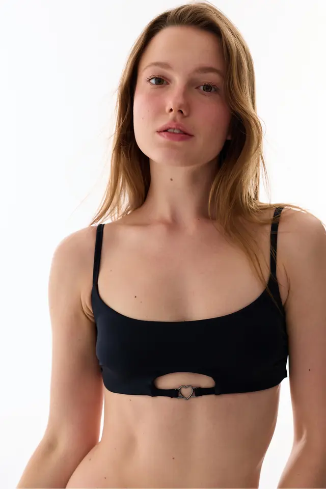 PENTI Hearth Bandeau Bikini Top