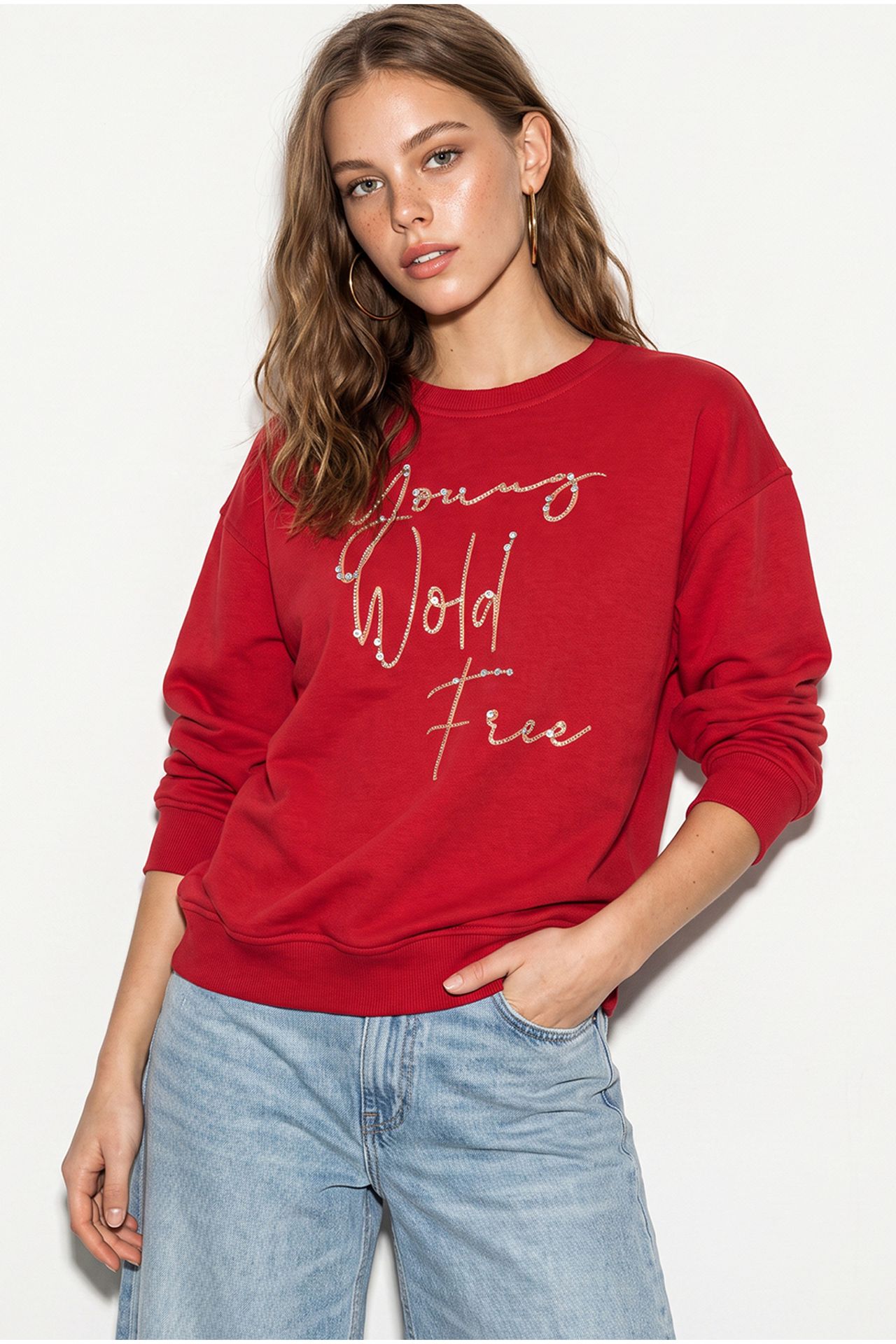 LUCCI Kadın Sweatshirt 1