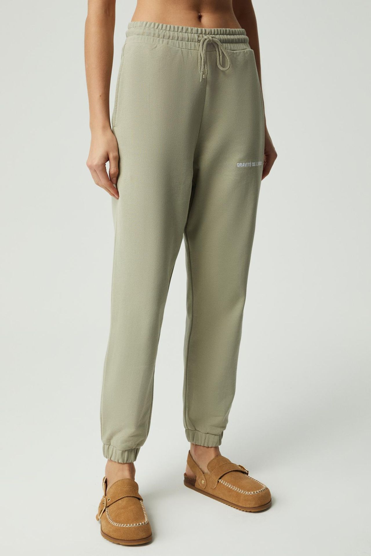 GRIMELANGE Elastic Waist Tapered Joggers 3