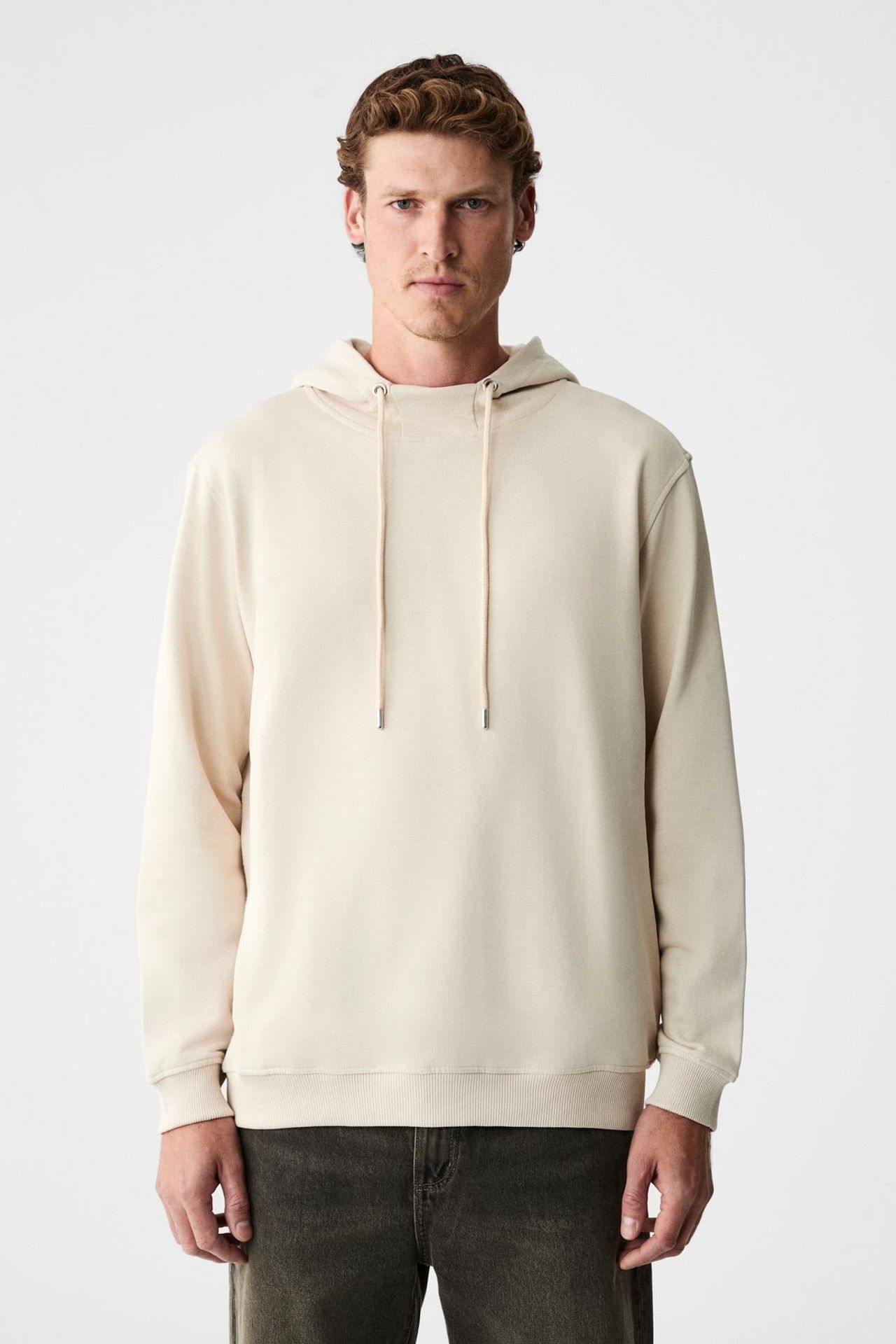 GRIMELANGE Kapüşonlu Cepli Oversize Sweatshirt 4
