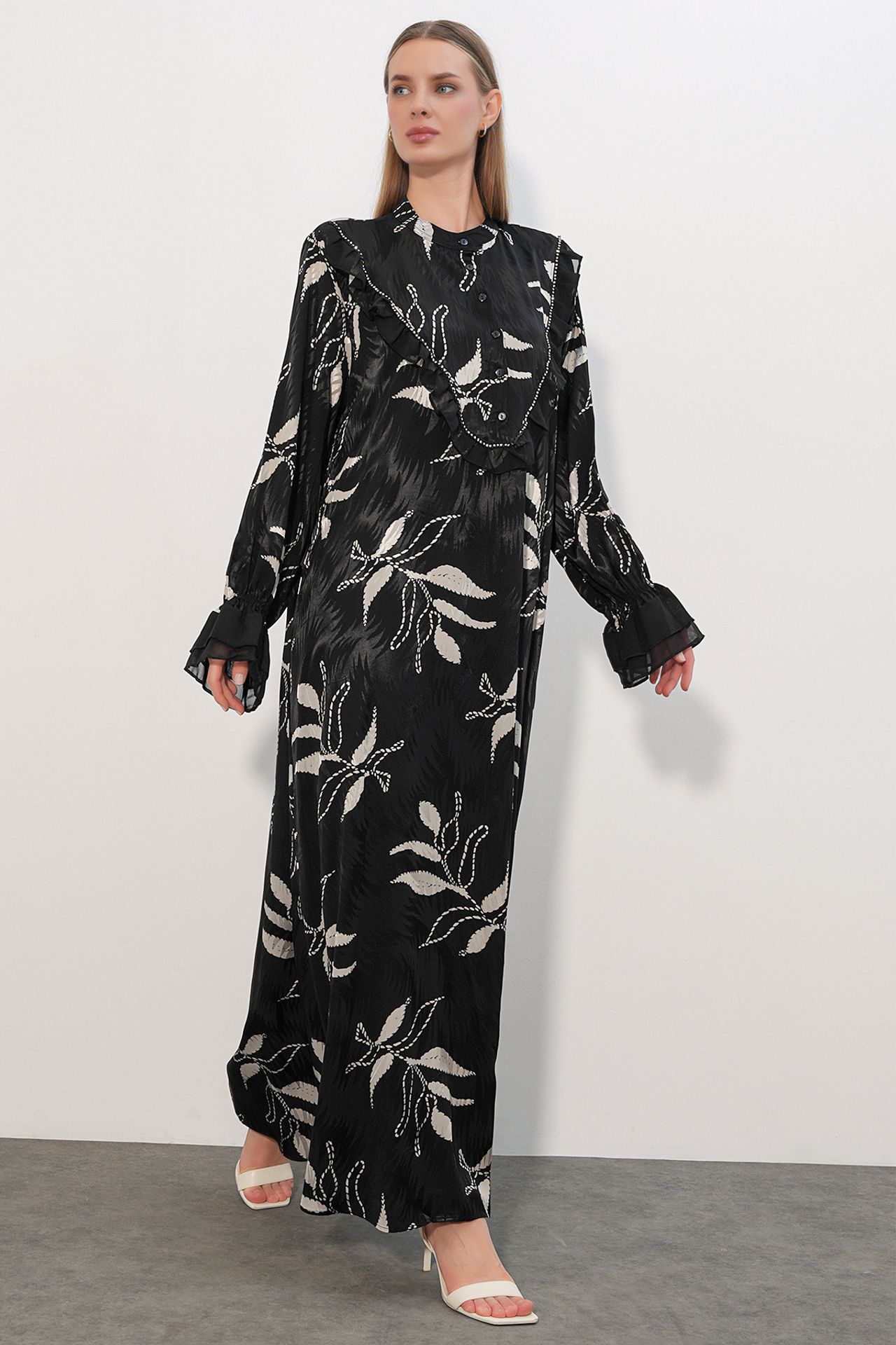 BDART Floral Crew Neck Maxi Dress 2