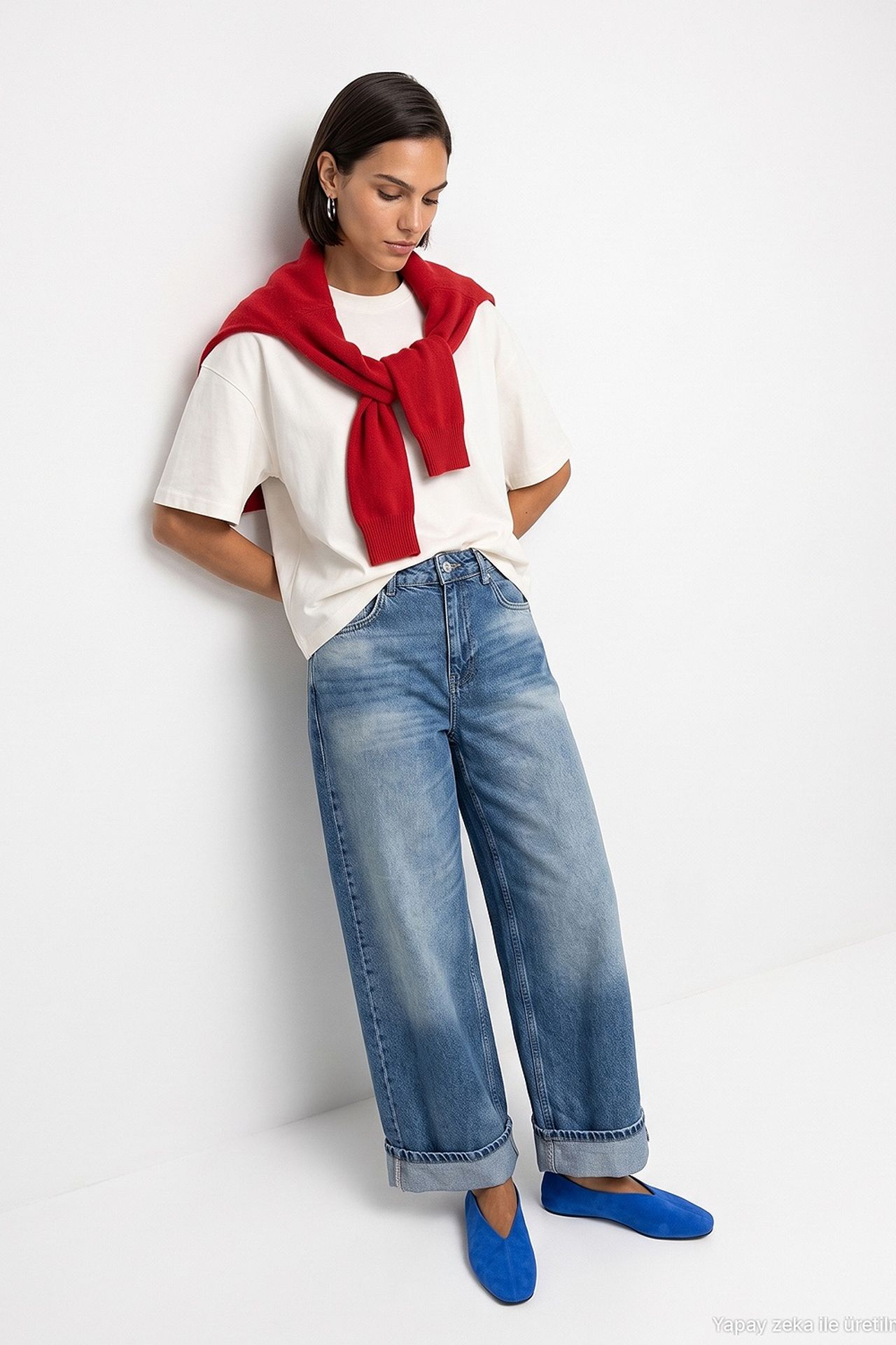 DILVIN Women's Cotton Jeans