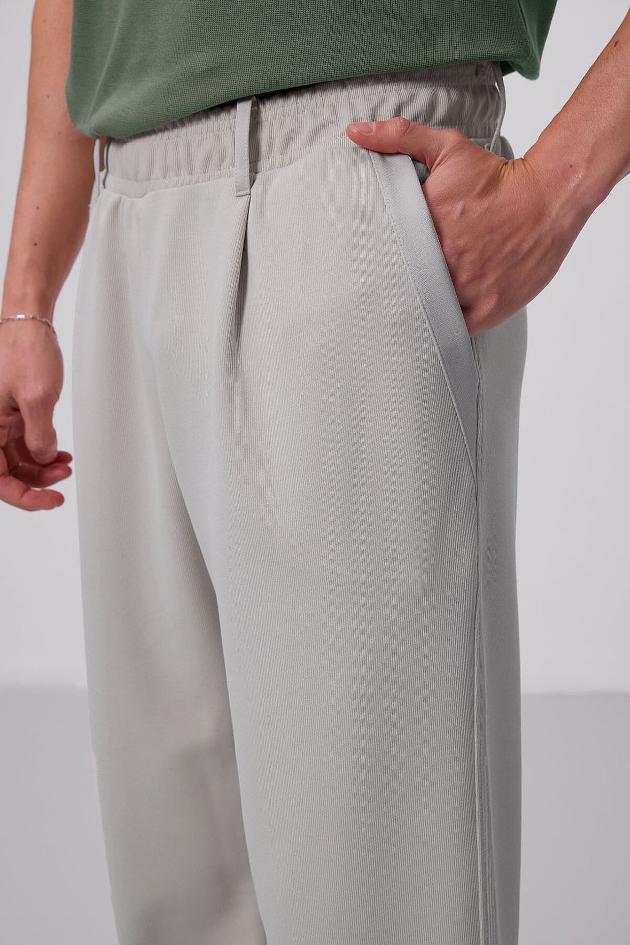 TOMMY Men's Wide-leg Palazzo Trousers 2