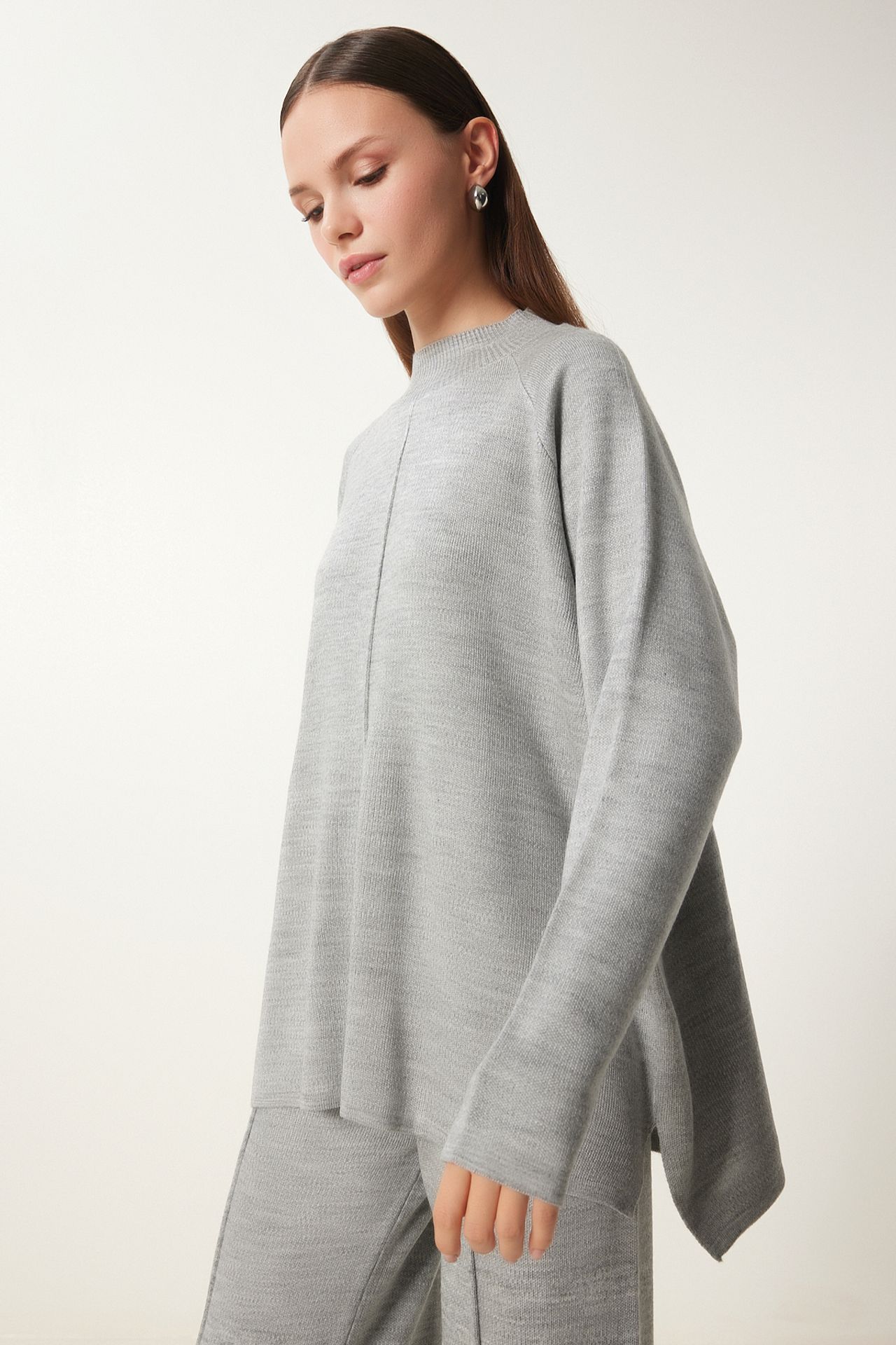 ISTANBUL Rib Detailed Knitted Two-Piece Set 4
