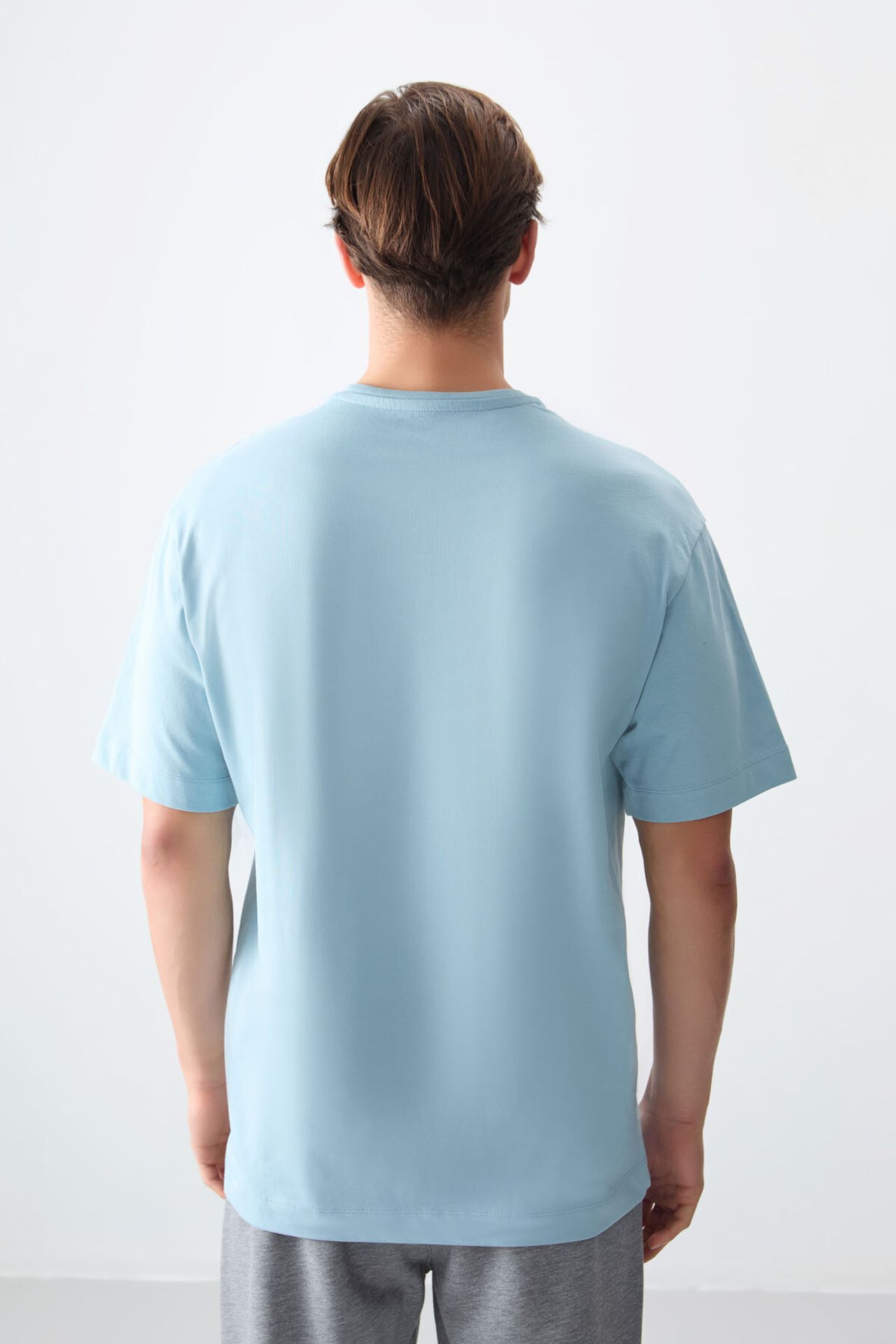 TOMMY Oversized Cotton Crew Neck T-Shirt 6