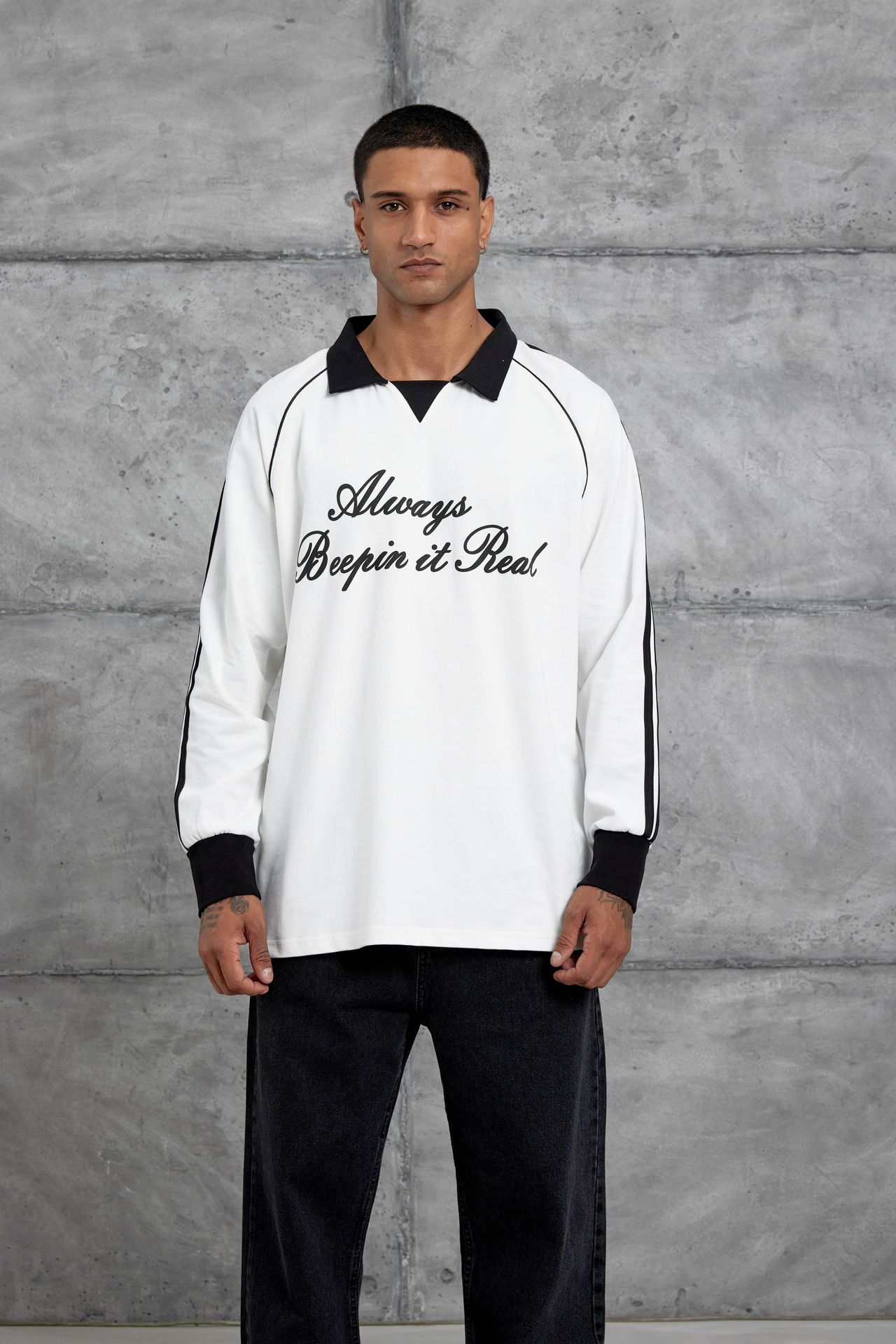 NOMARC Regular Fit Fitilli Bisiklet Yaka Sweatshirt 1