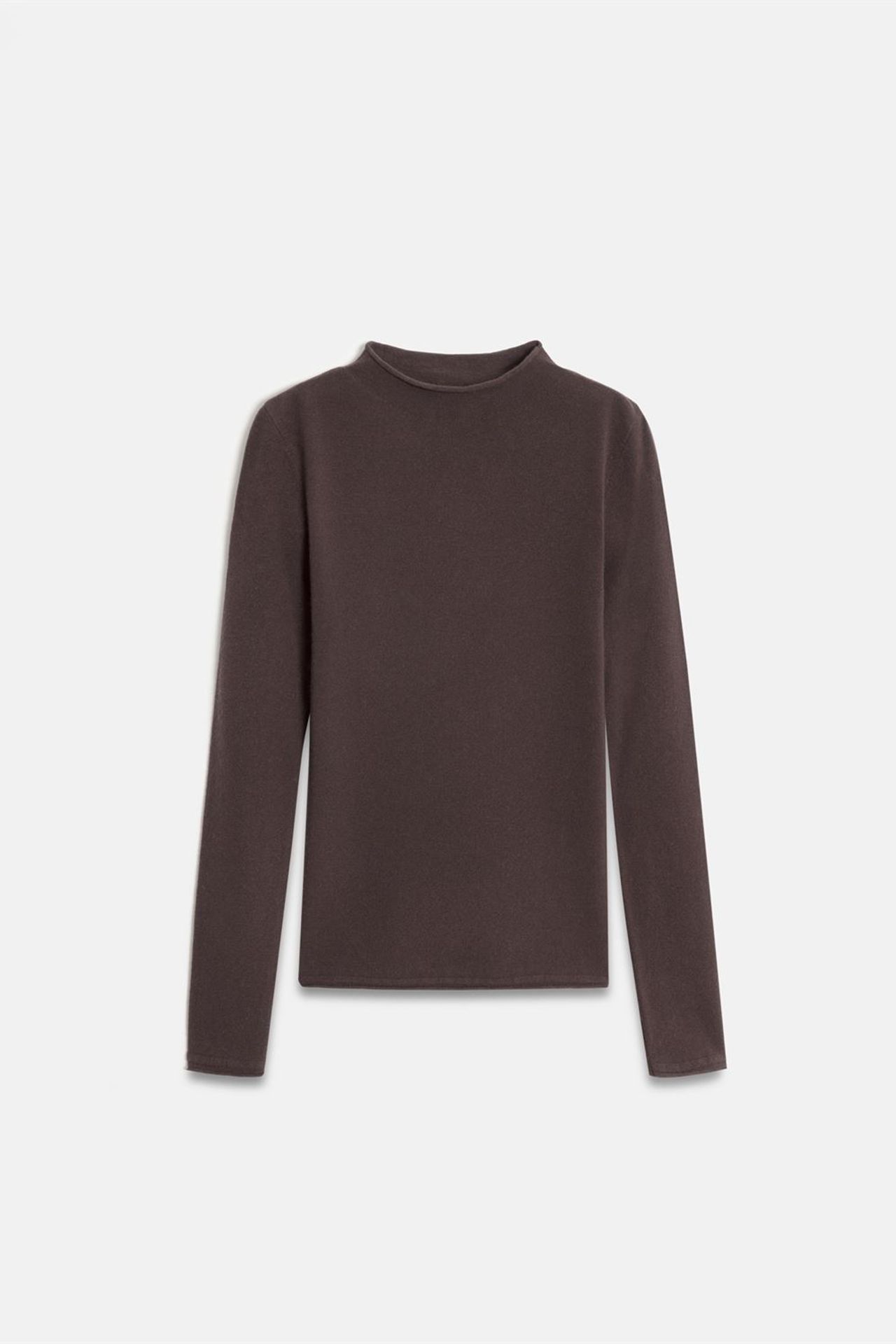 DILVIN Women's Slim-fit Ribbed Half-turtleneck Sweater 6