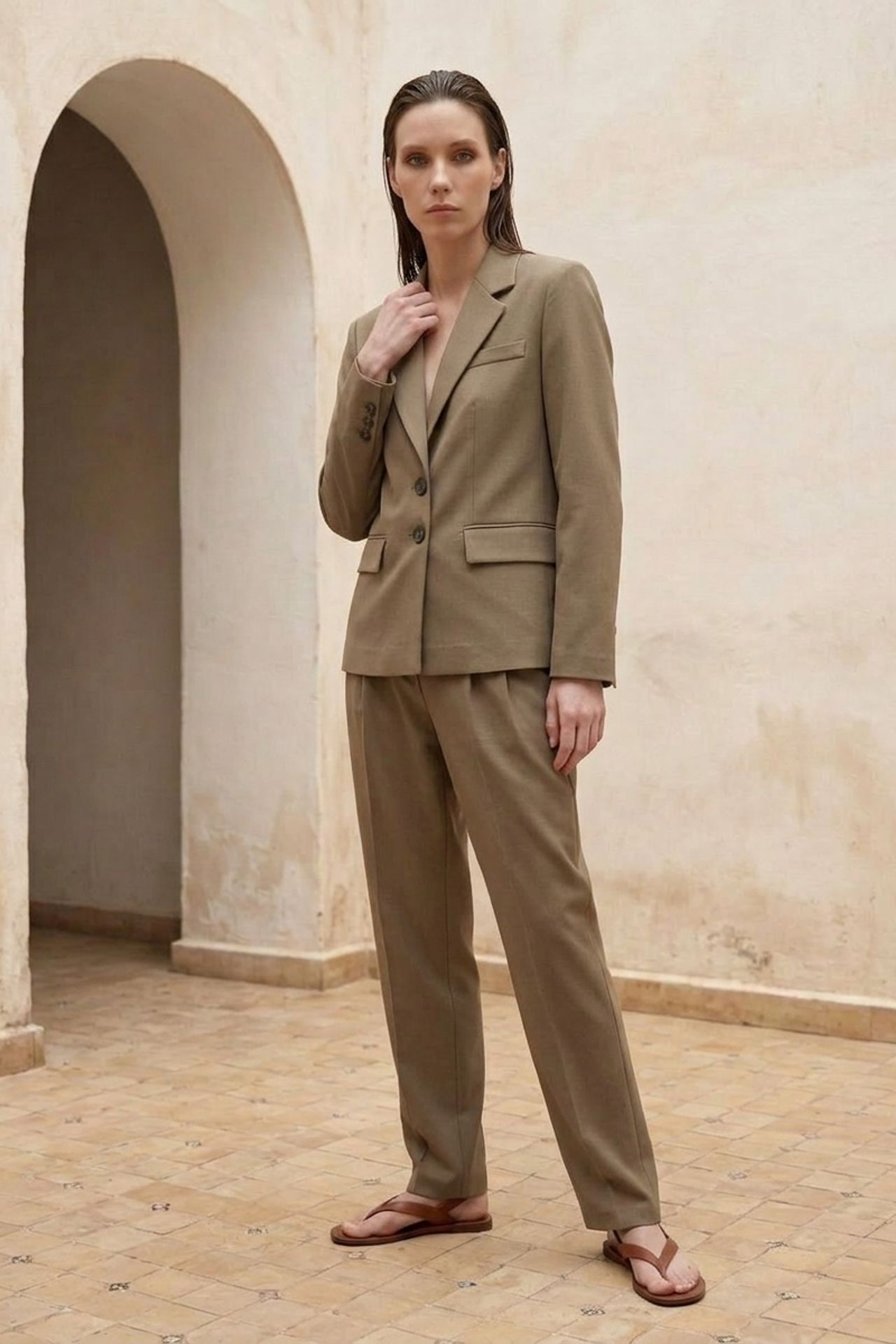 MY FASHION Women's regular-fit blazer jacket 3