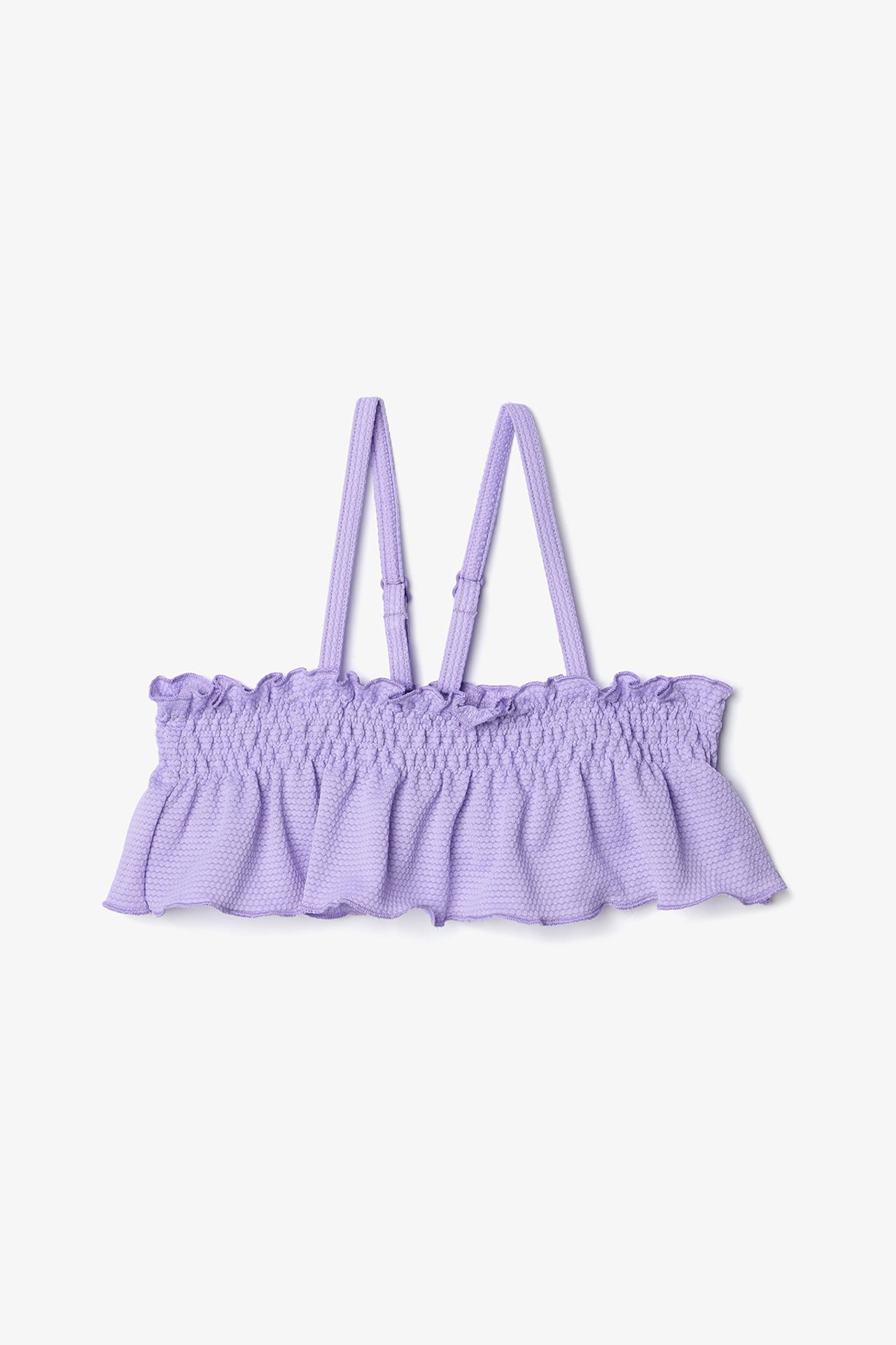 PENTI Girls' Lilly Ruffled Bandeau Bikini Set 2