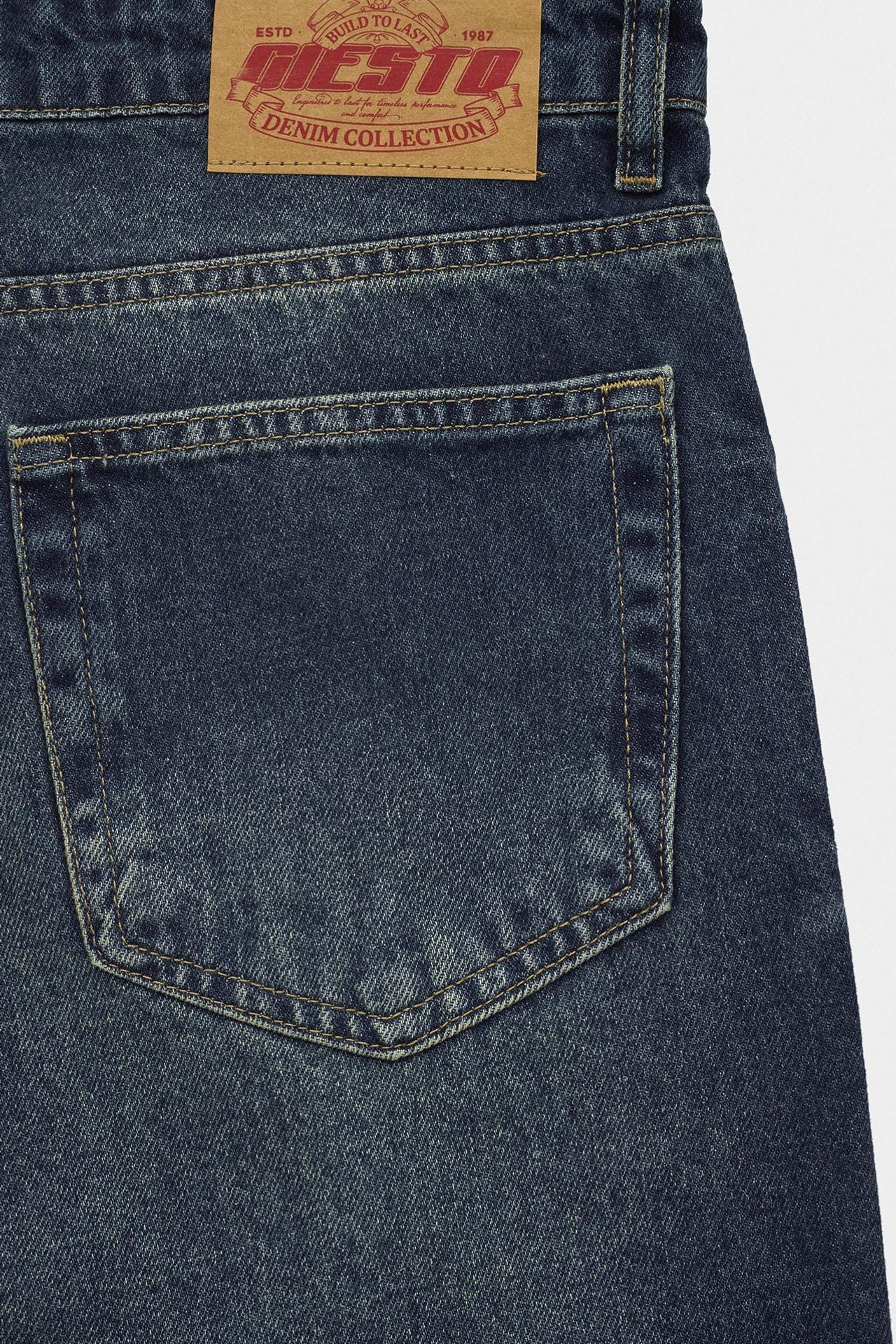 GIESTO Normal Düz Paça Kot Pantolon 3