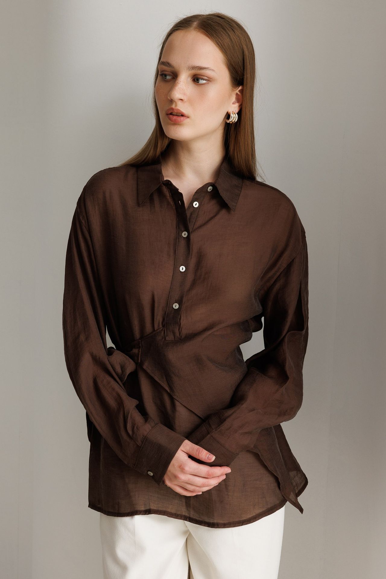 MIXRAY Women's Cotton Shirt 3