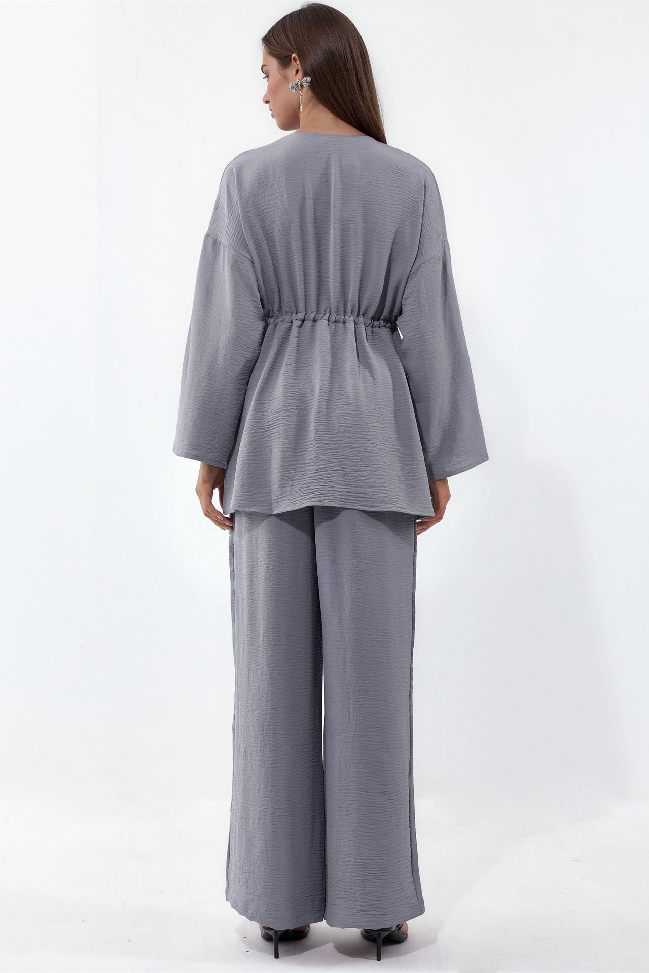BDART Two-Piece Wide-Leg Kimono Set 3
