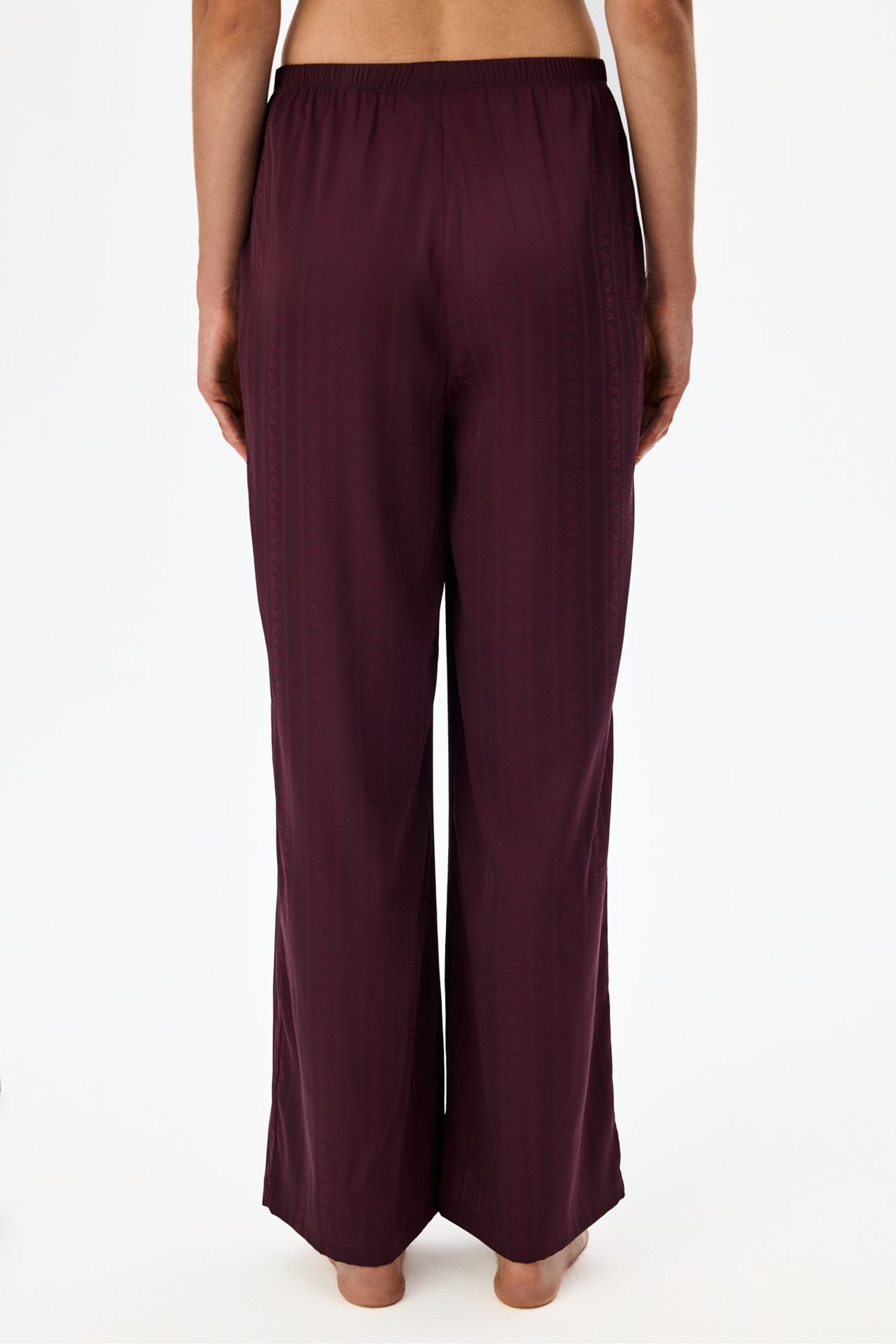 PENTI Aurora Satin Floral Pajama Bottoms 3