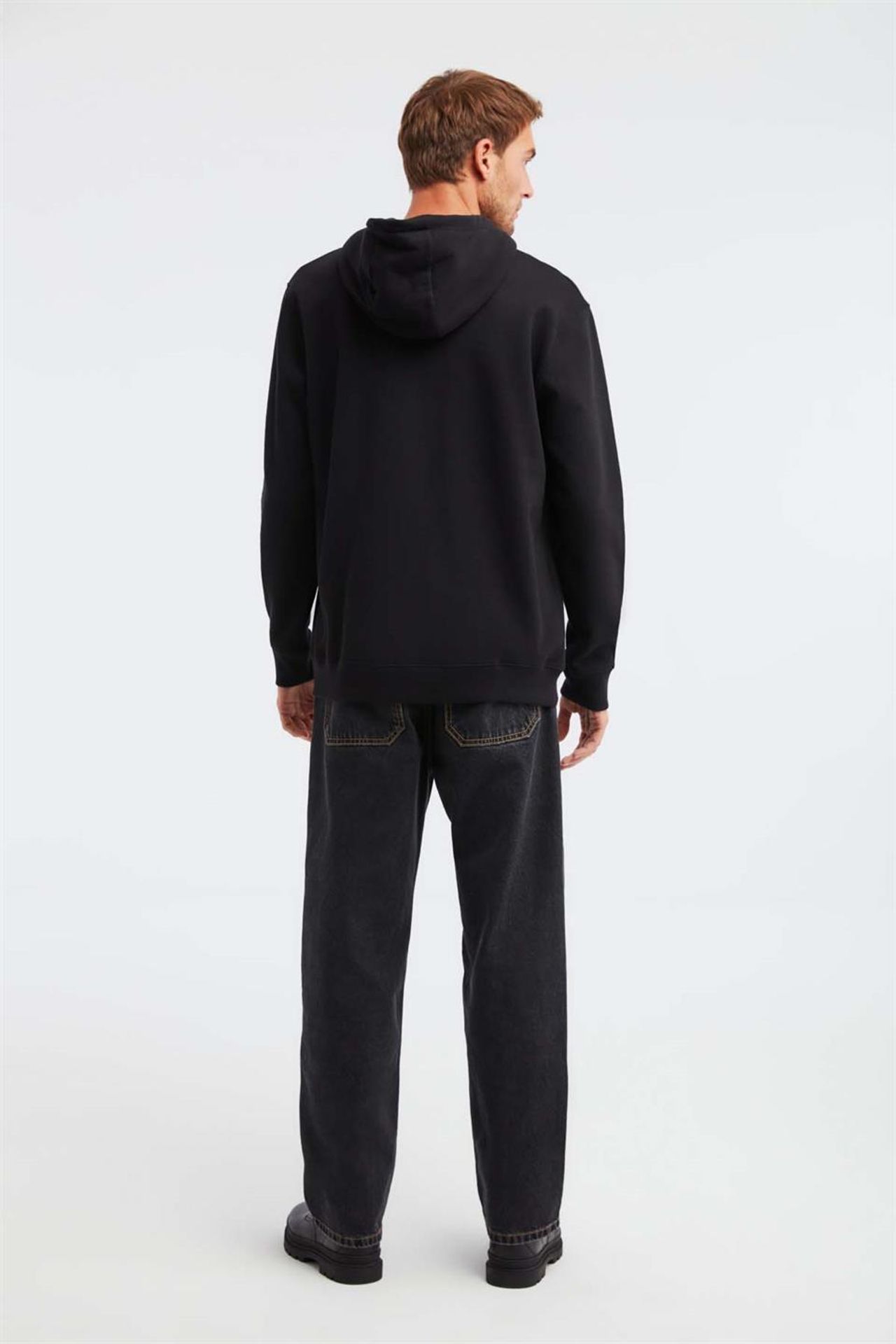 GRIMELANGE Kapüşonlu Cepli Büzgülü Sweatshirt 6