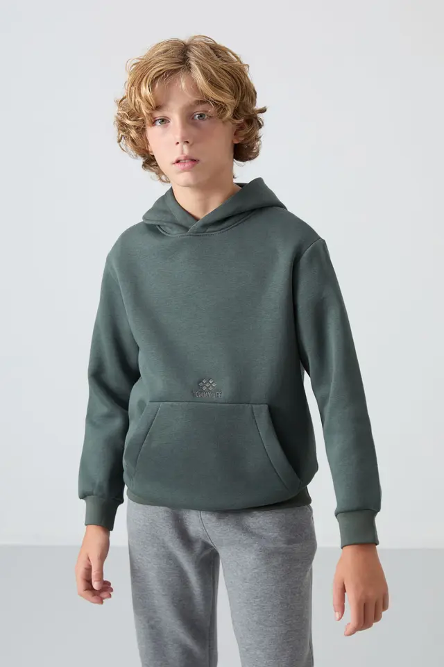 TOMMY Youth Hooded Pocket Sweatshirt