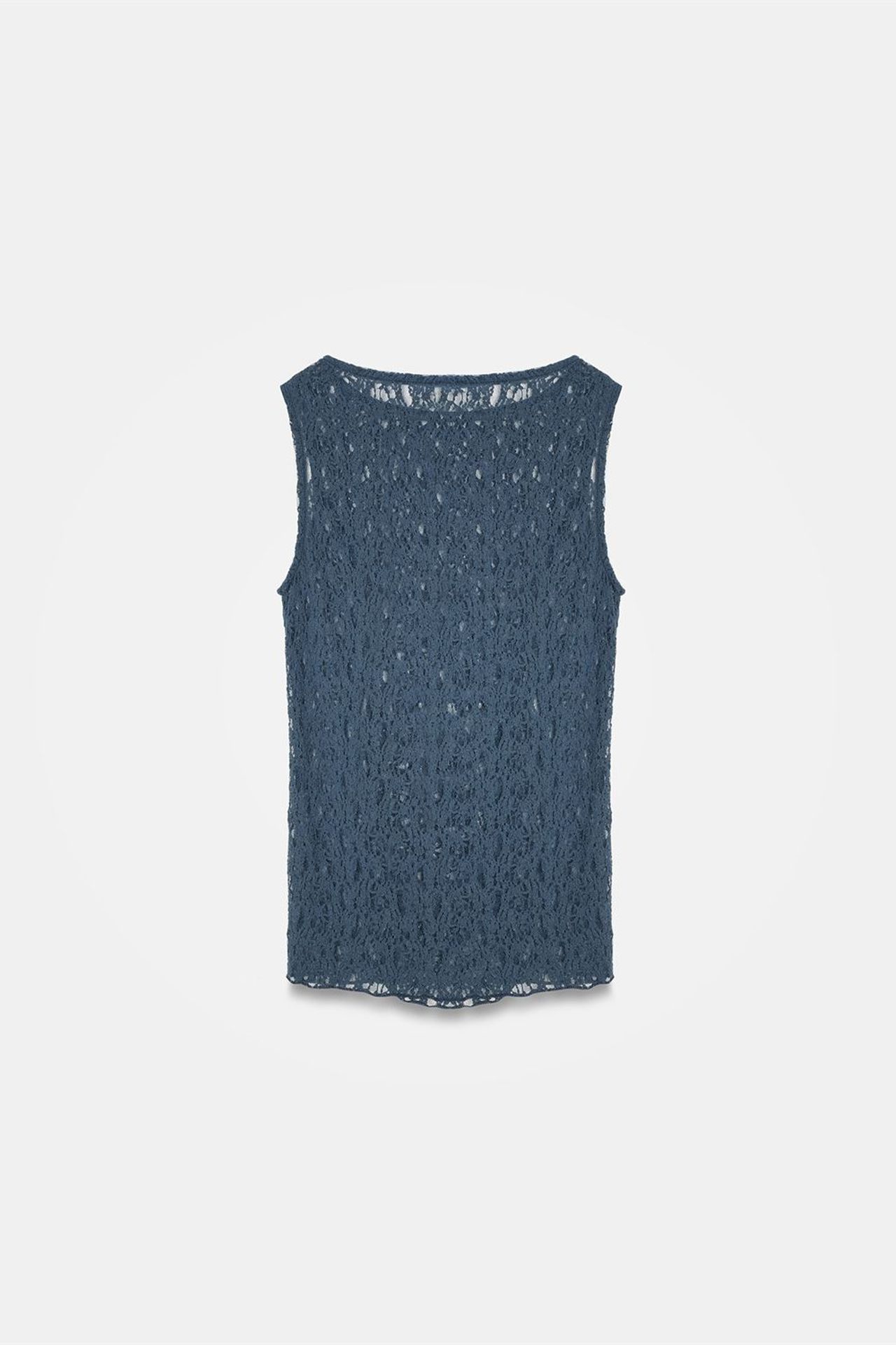 DILVIN Fitted Lace Sleeveless Blouse 6