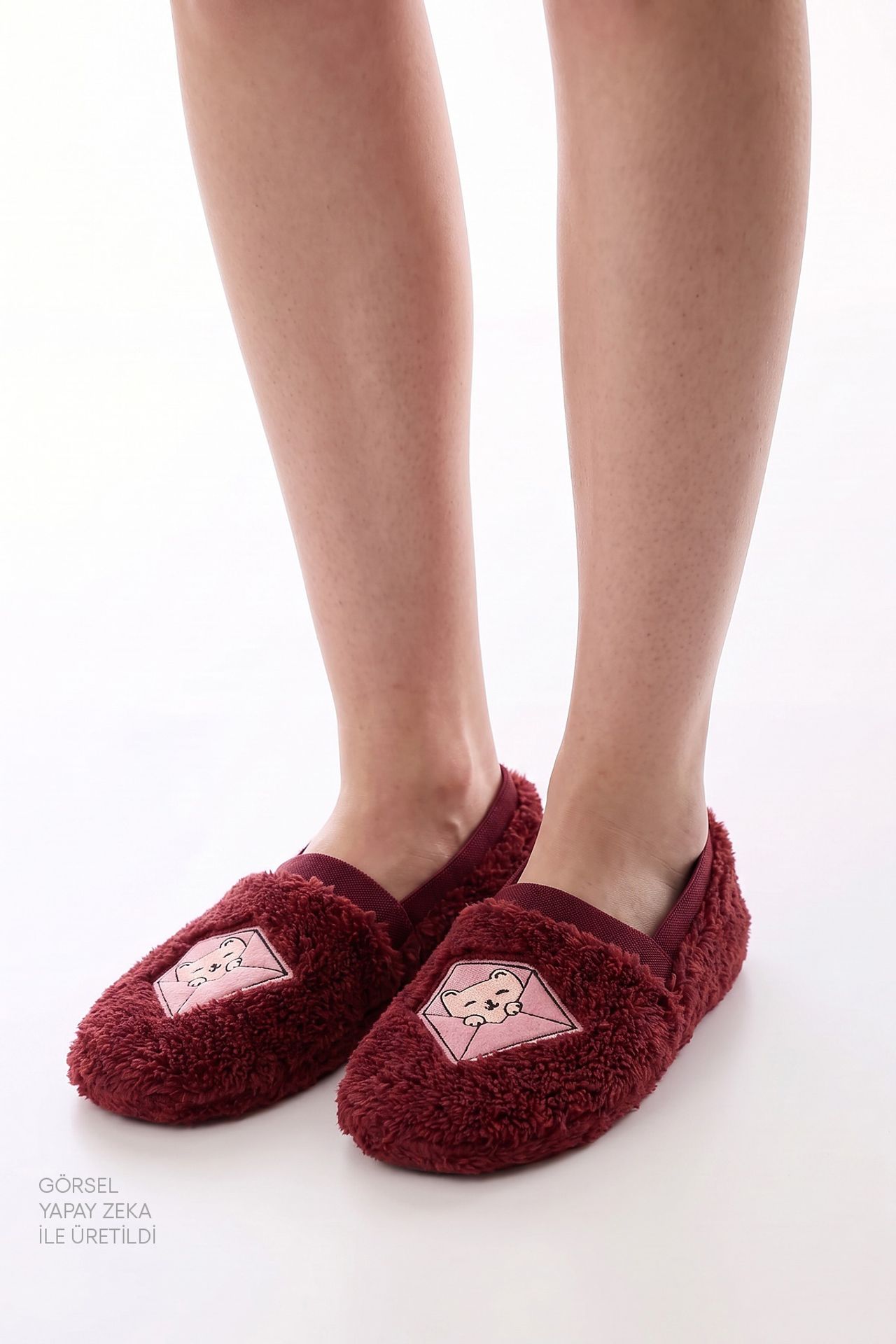 PENTI Postcard Day Cat Pattern Slippers 5