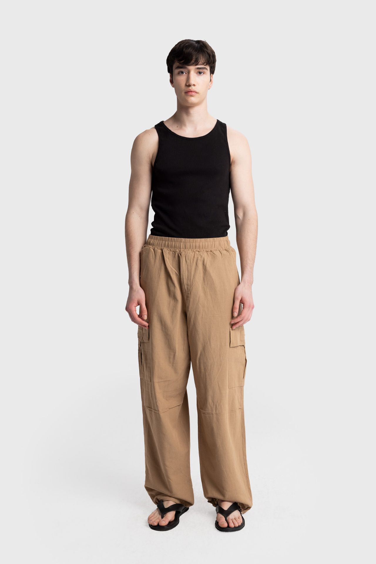 GIESTO Men's Cotton Knit Pants 1