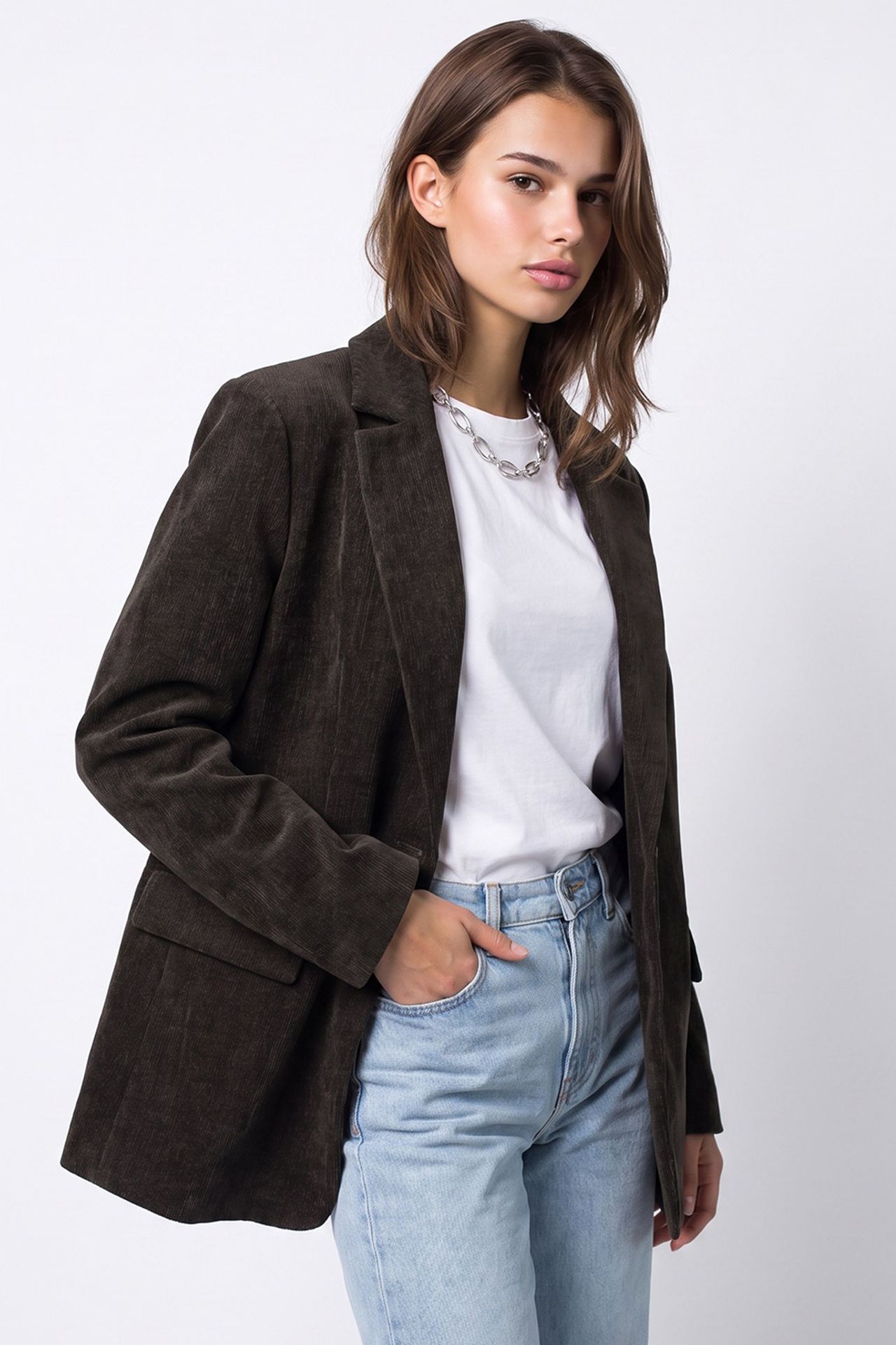 MIXRAY Kadın Blazer Ceket 4
