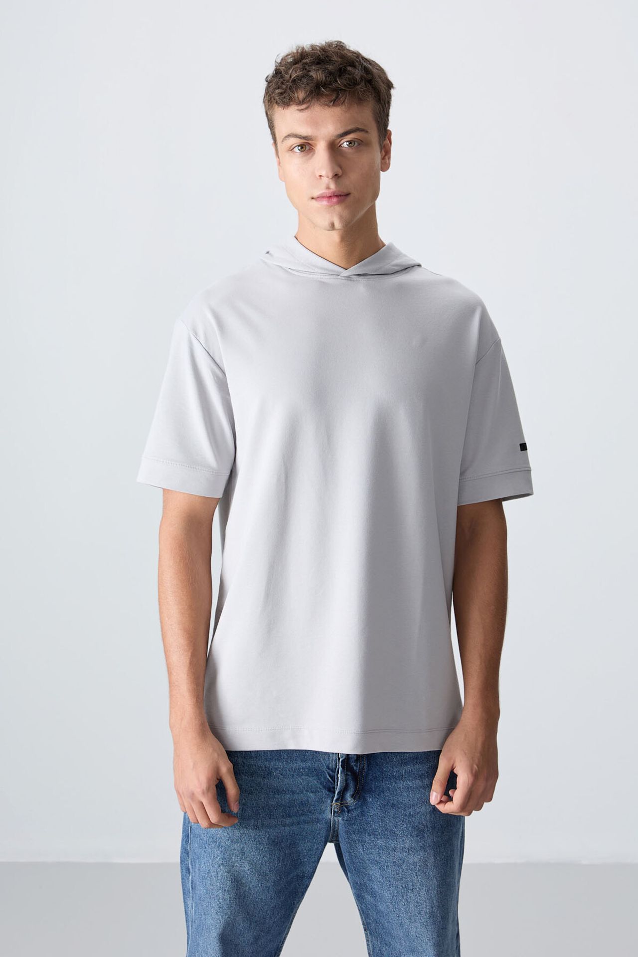 TOMMY Oversized Hooded Short-Sleeve T-Shirt 3
