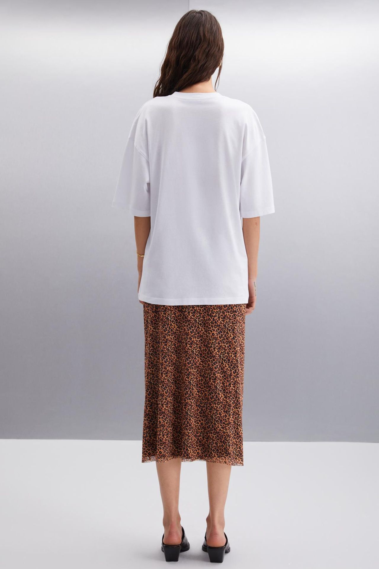 GRIMELANGE Oversized Printed Crew Neck T-Shirt 5