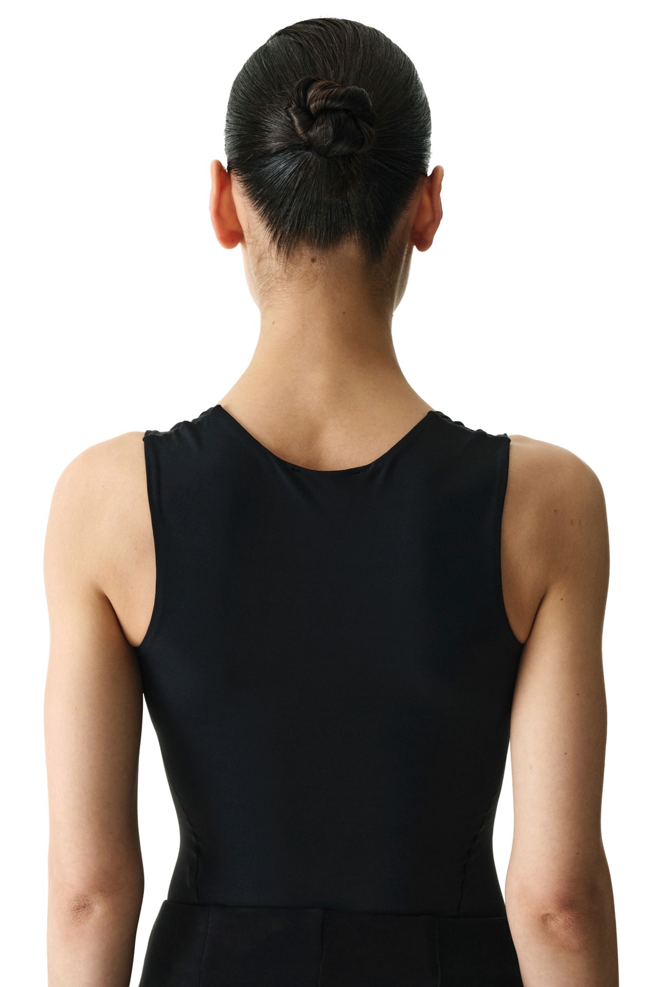 PENTI U Neck Textured Bodysuit 2