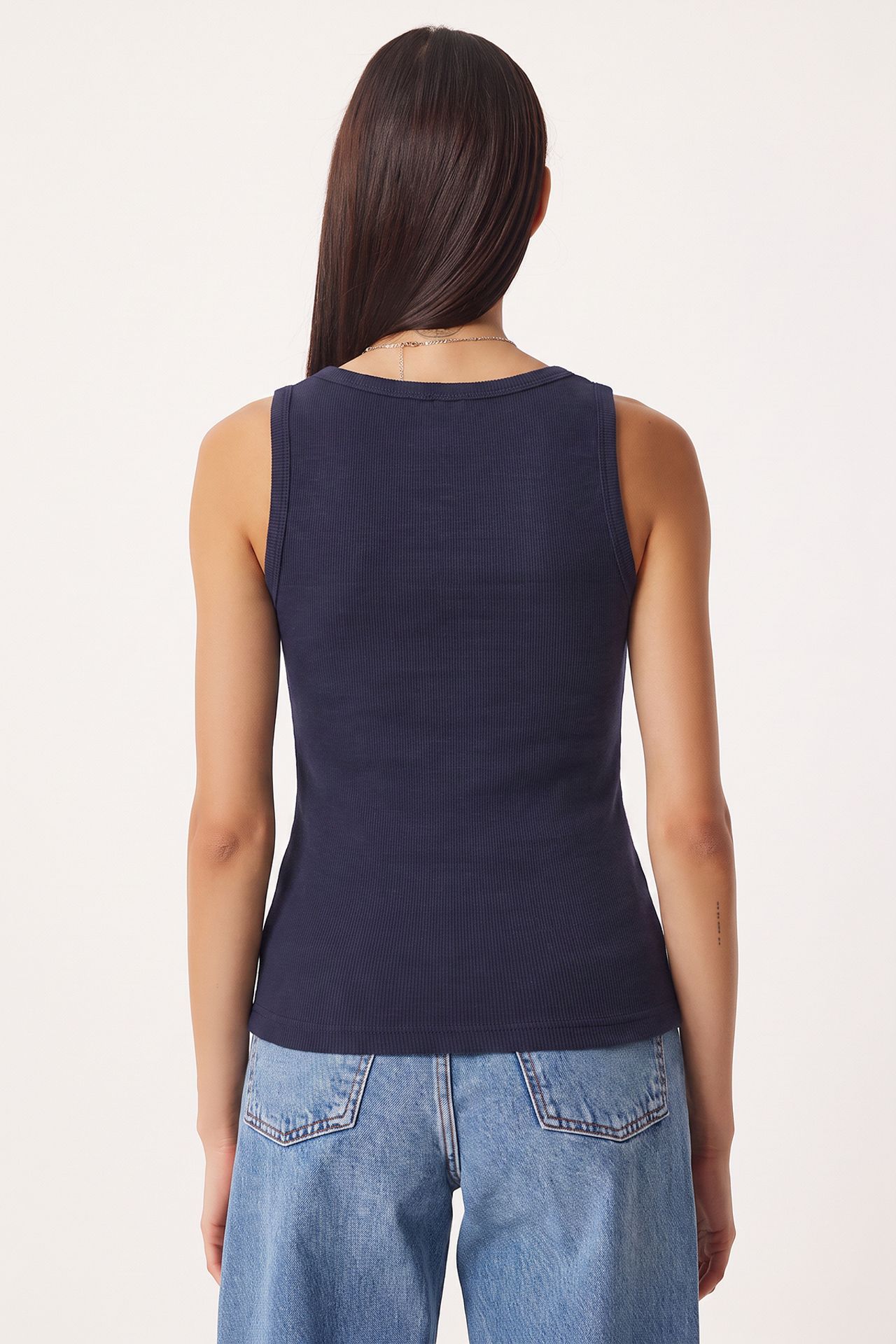 ISTANBUL 3-Pack Ribbed Cotton Cami Tops 8