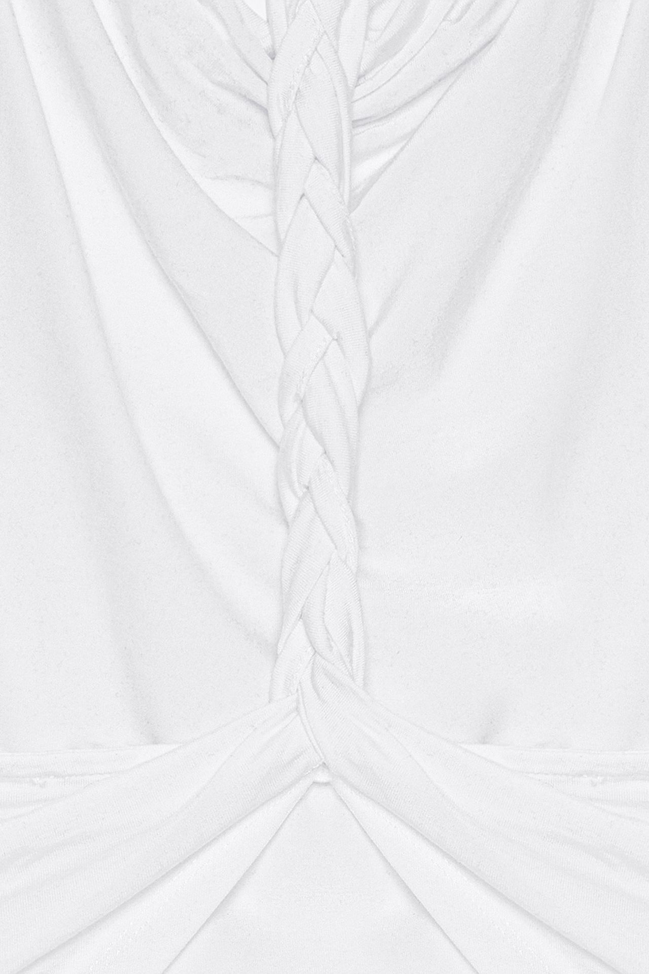 DILVIN Sleeveless Backless Cowl Neck Blouse 7