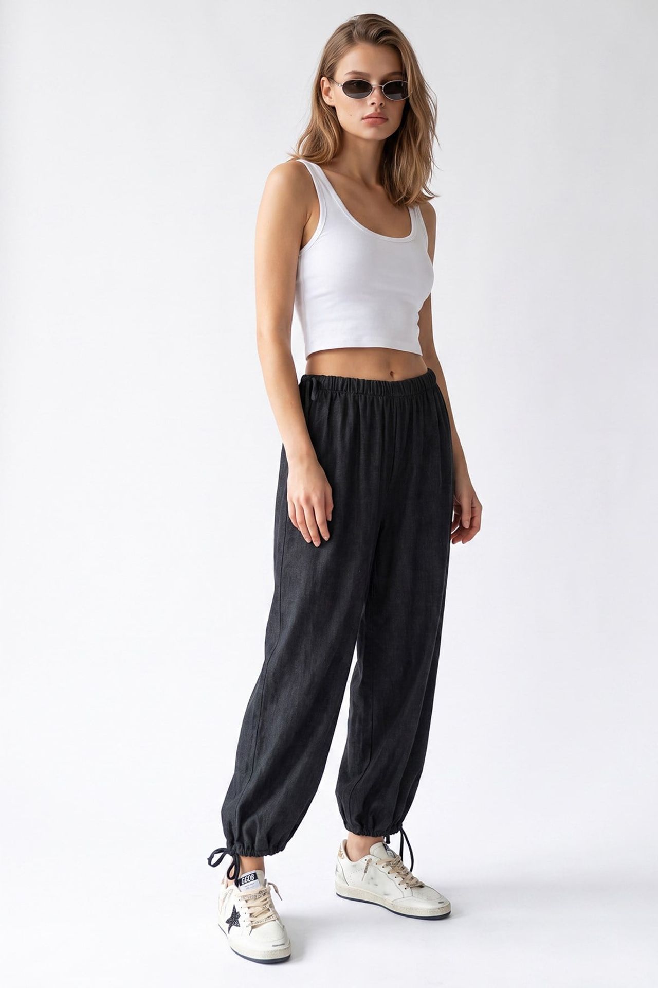 MIXRAY Tencel Düz Paça Pantolon 3