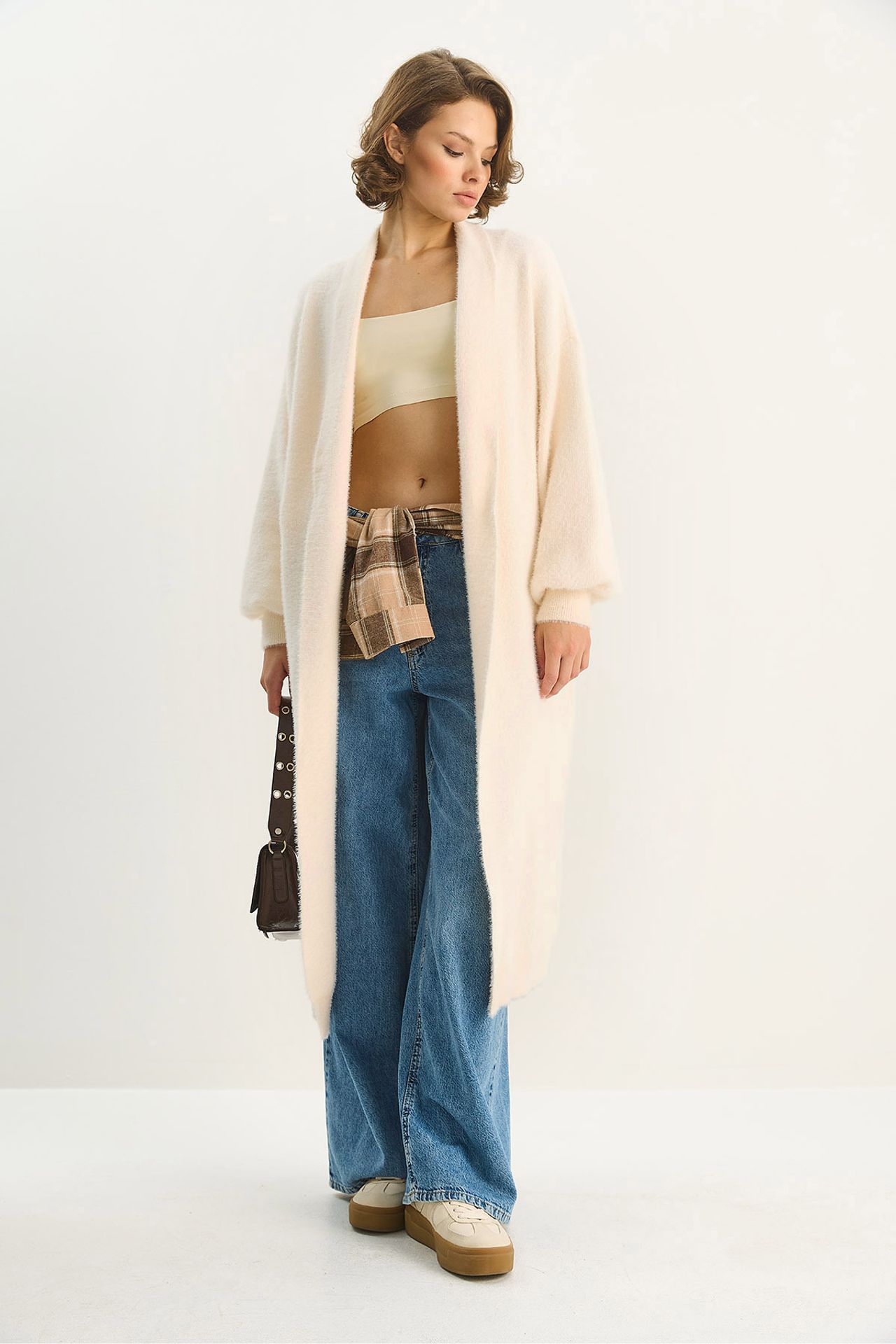 LUCCI Oversize Knit Cardigan 2
